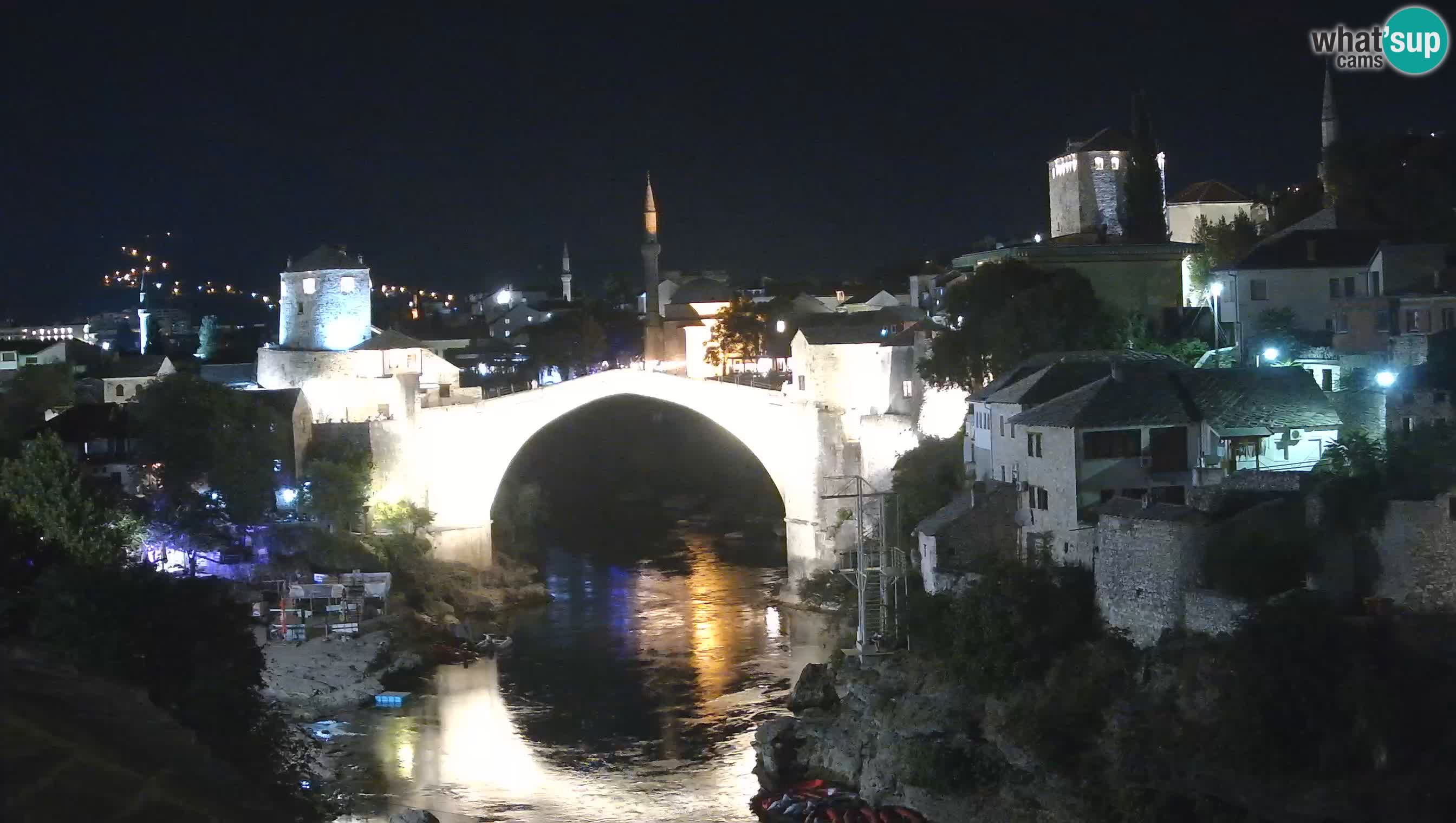Live Webcam of Mostar – Stari Most (Old Bridge) and Neretva River