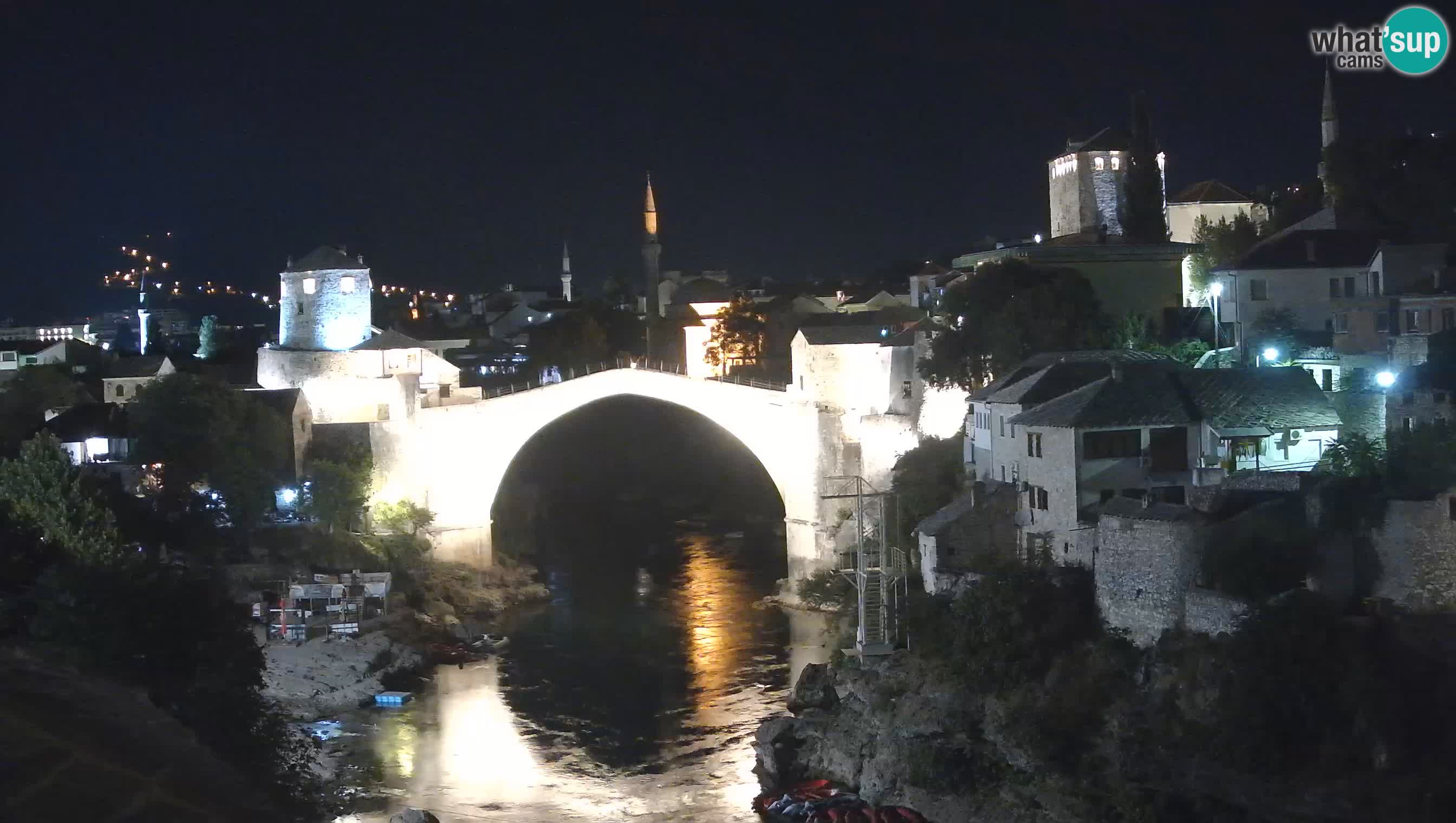 Live Webcam of Mostar – Stari Most (Old Bridge) and Neretva River
