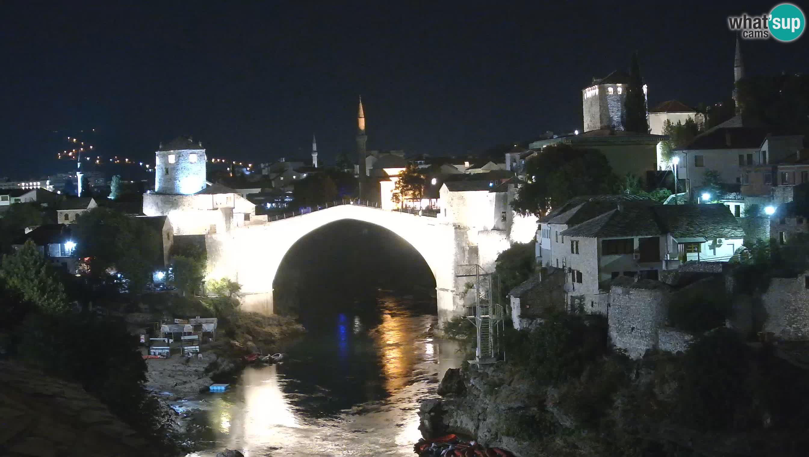Webcam Mostar – Il Ponte Vecchio sul fiume Neretva