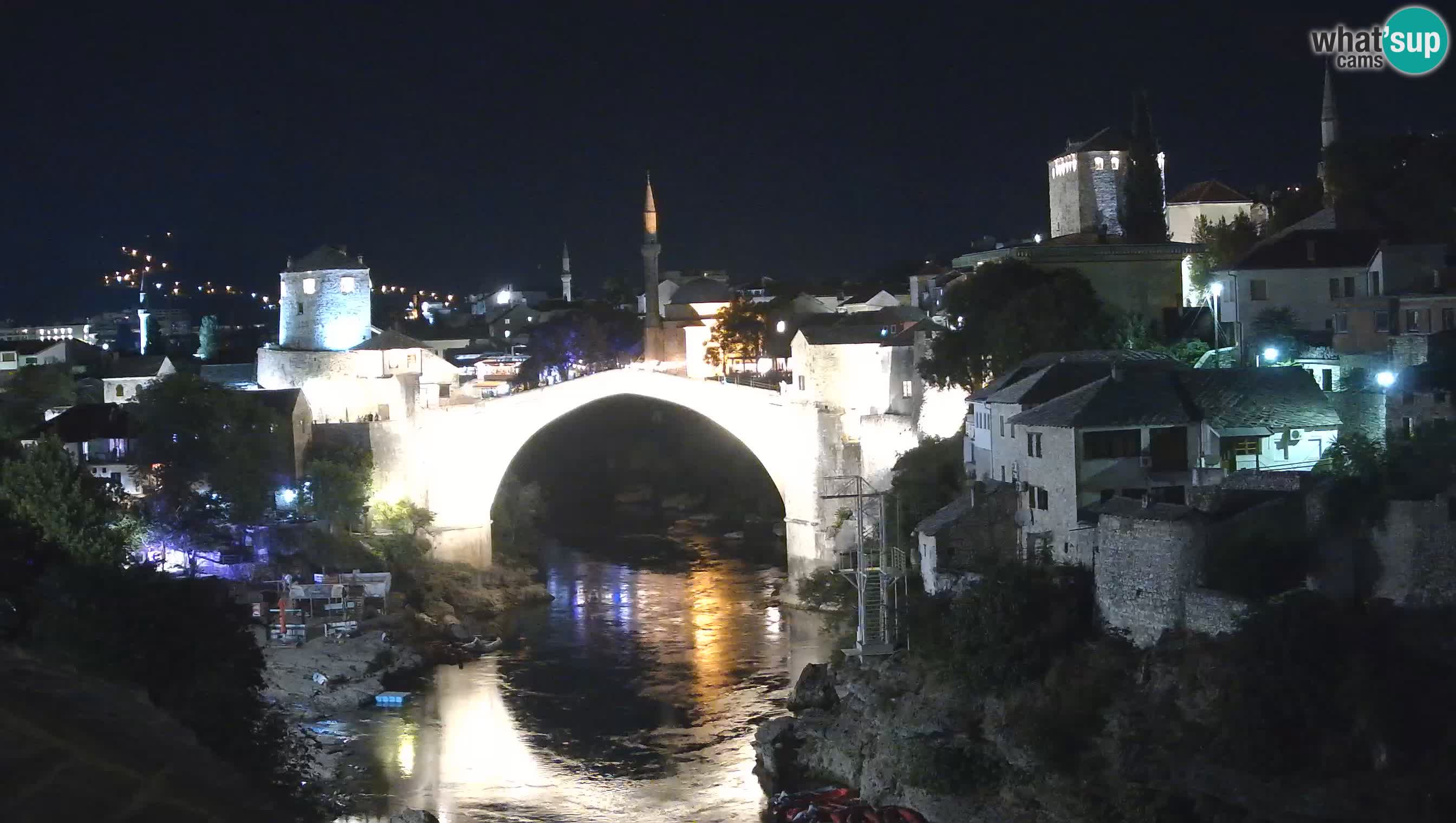 Live Webcam of Mostar – Stari Most (Old Bridge) and Neretva River