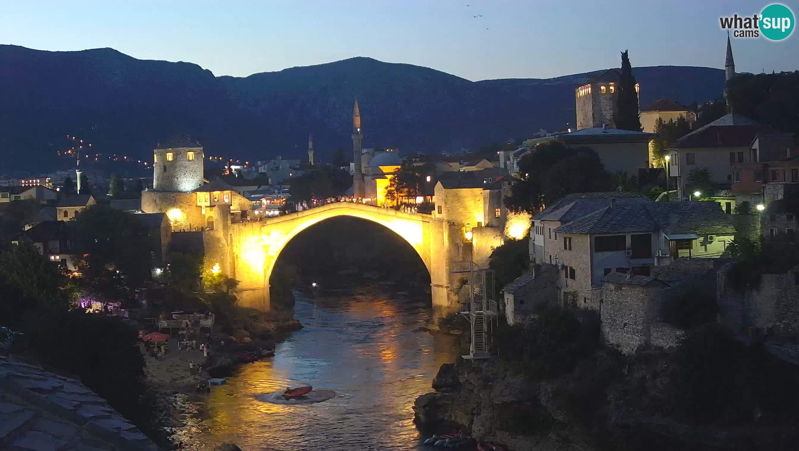 Live Webcam of Mostar – Stari Most (Old Bridge) and Neretva River
