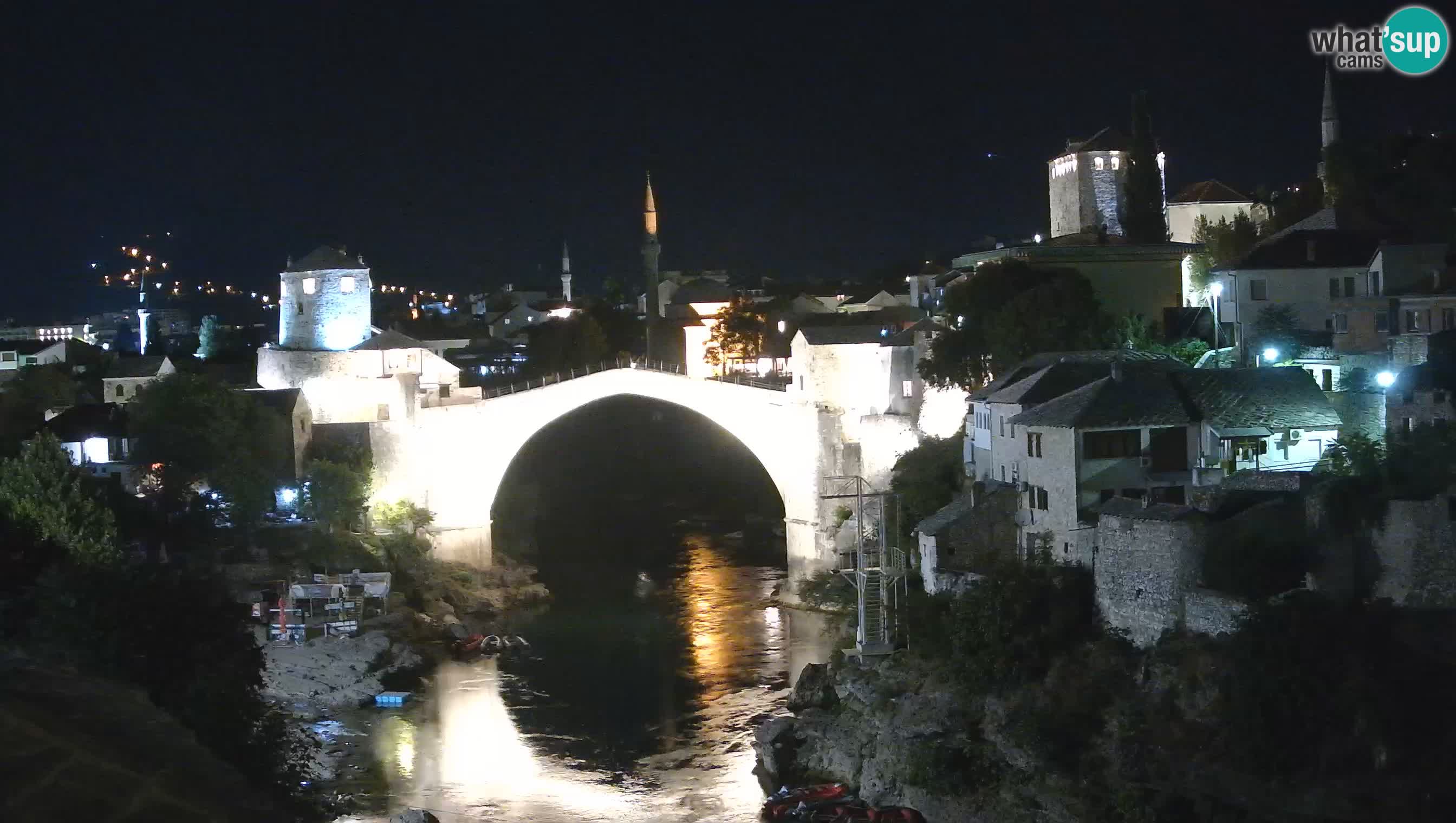 Live Webcam of Mostar – Stari Most (Old Bridge) and Neretva River