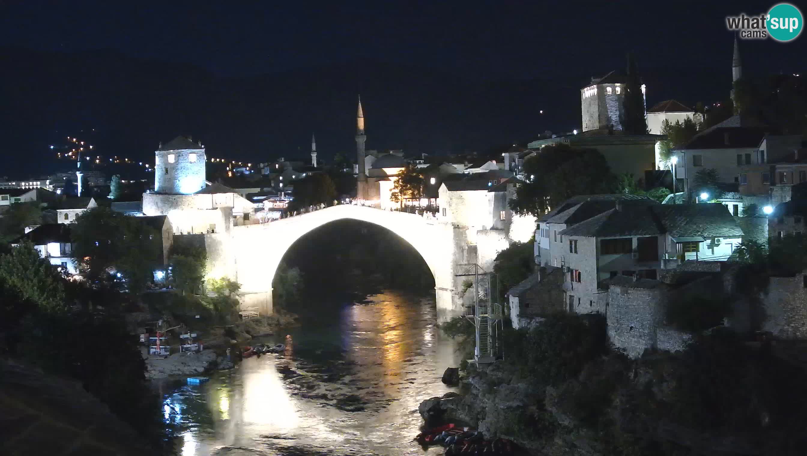Mostar in diretta – Webcam sul Ponte Vecchio (Stari Most) e fiume Neretva