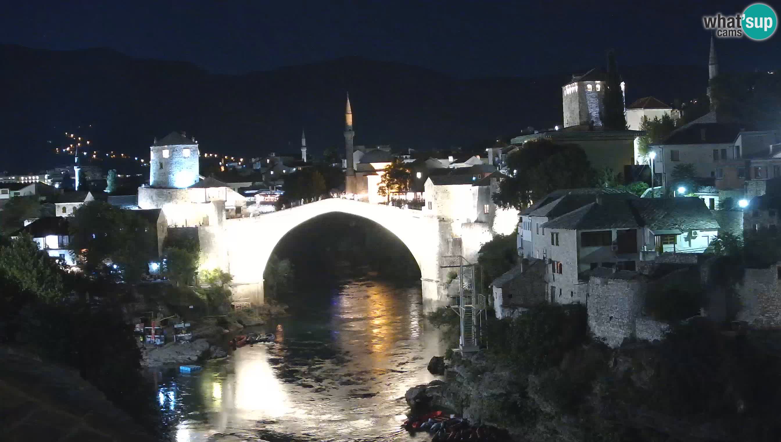 Mostar in diretta – Webcam sul Ponte Vecchio (Stari Most) e fiume Neretva