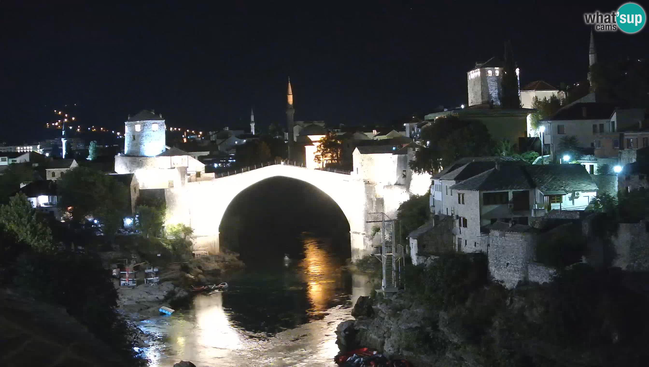 Mostar web kamera – Stari Most i rijeka Neretva – Goa Mostar