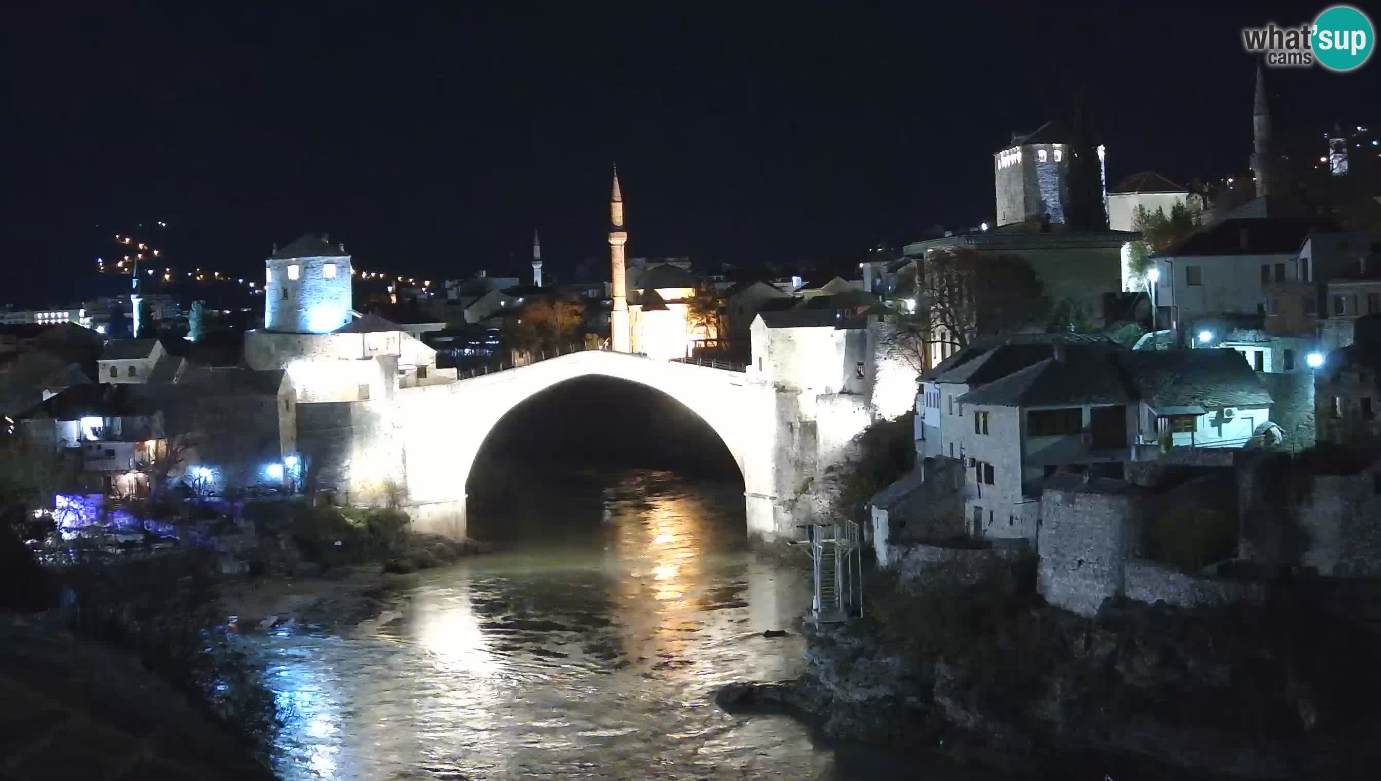 Mostar in diretta – Webcam sul Ponte Vecchio (Stari Most) e fiume Neretva