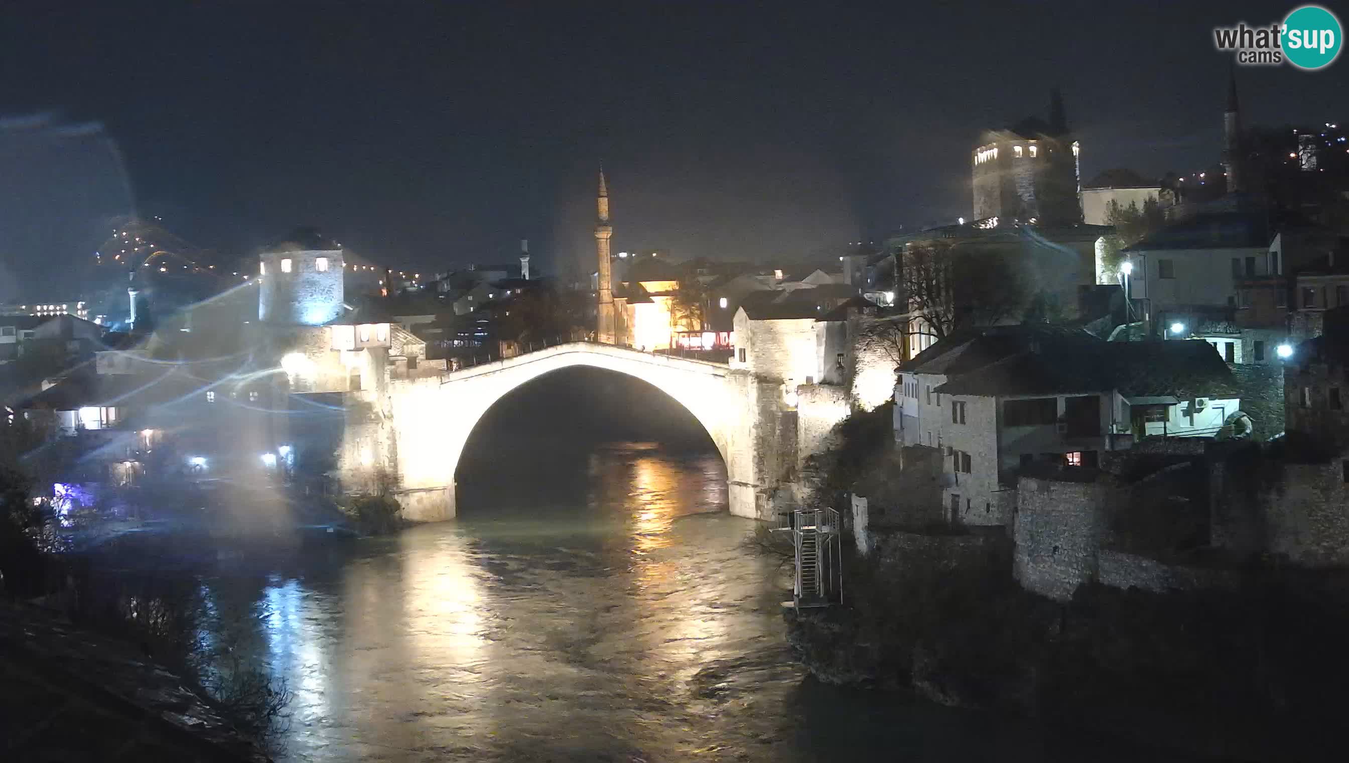 Live Webcam of Mostar – Stari Most (Old Bridge) and Neretva River