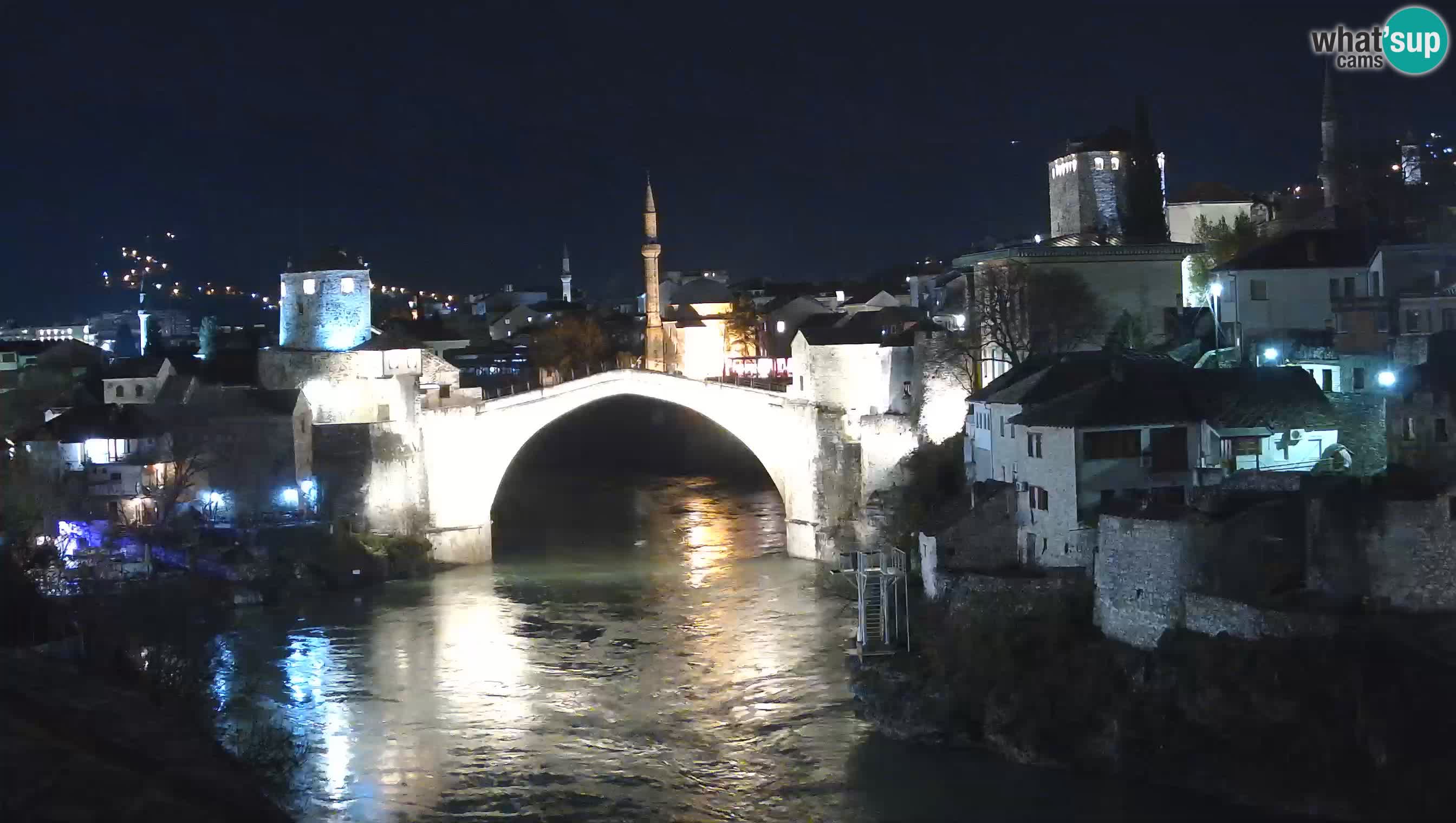 Mostar in diretta – Webcam sul Ponte Vecchio (Stari Most) e fiume Neretva