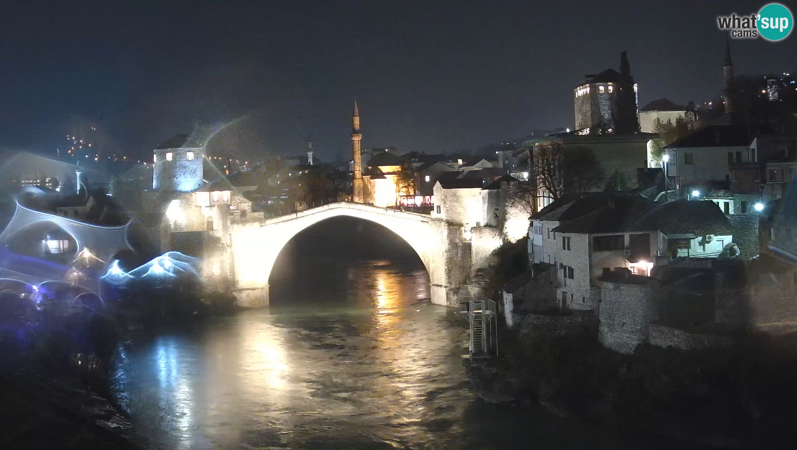Mostar in diretta – Webcam sul Ponte Vecchio (Stari Most) e fiume Neretva
