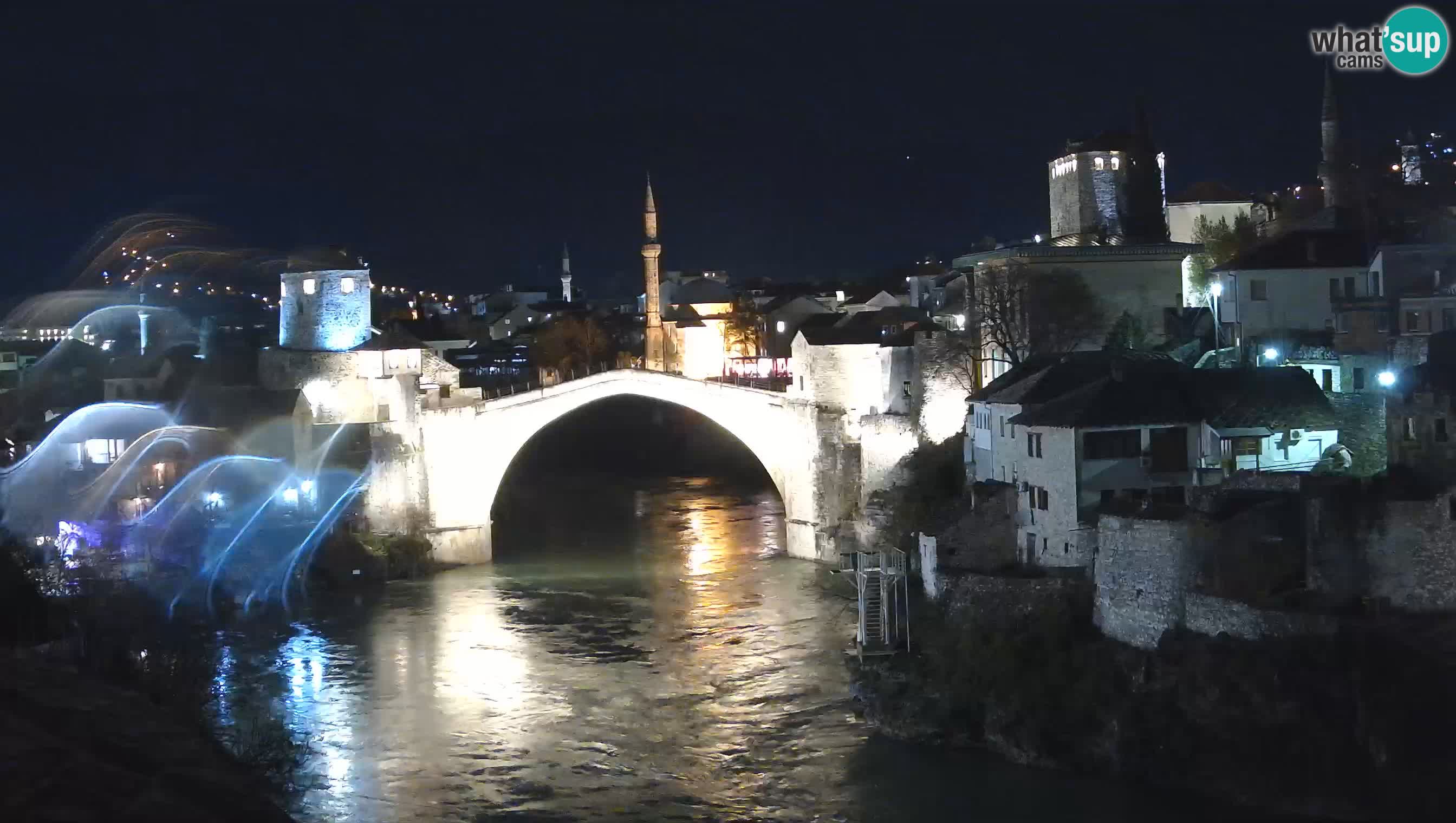 Mostar web kamera – Stari Most i rijeka Neretva – Goa Mostar