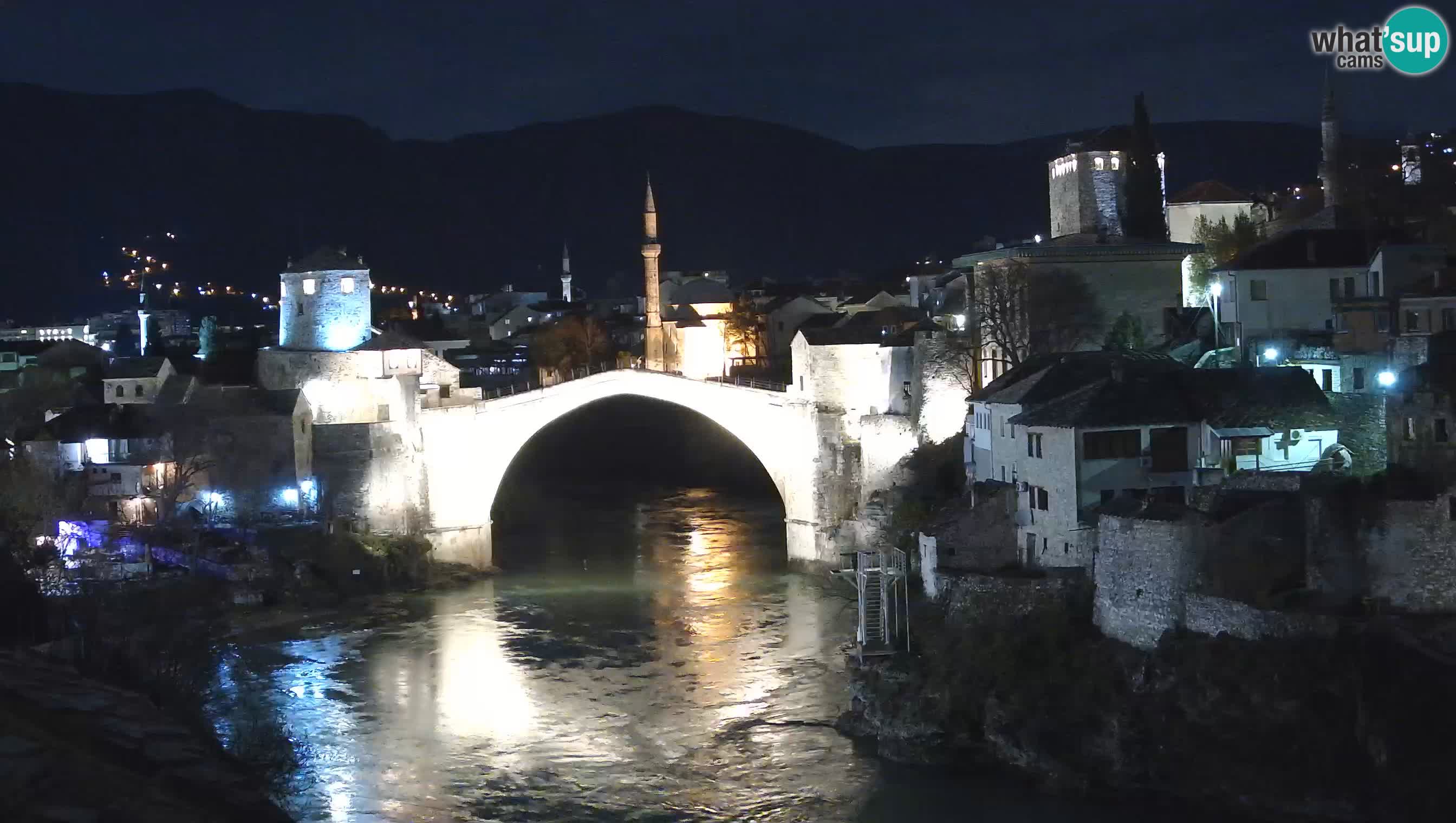 Mostar in diretta – Webcam sul Ponte Vecchio (Stari Most) e fiume Neretva