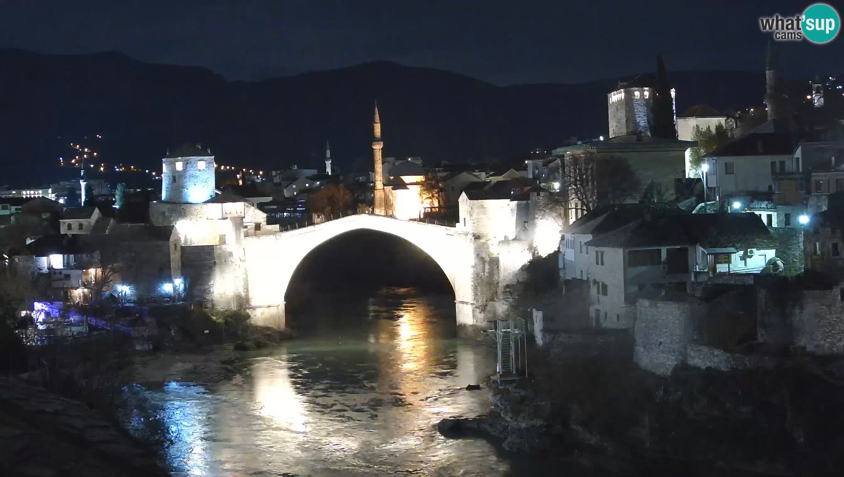 Mostar in diretta – Webcam sul Ponte Vecchio (Stari Most) e fiume Neretva