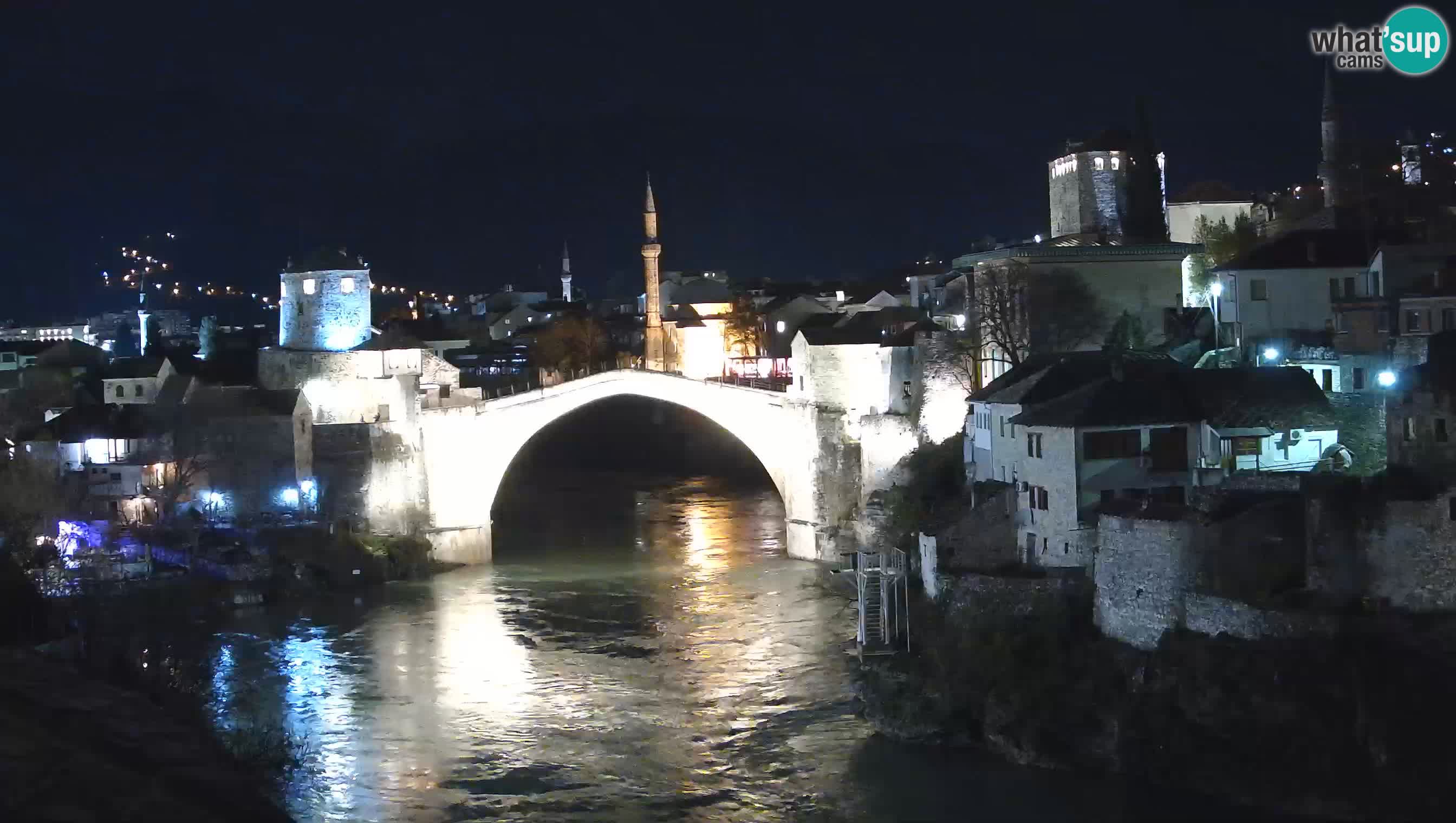 Mostar in diretta – Webcam sul Ponte Vecchio (Stari Most) e fiume Neretva