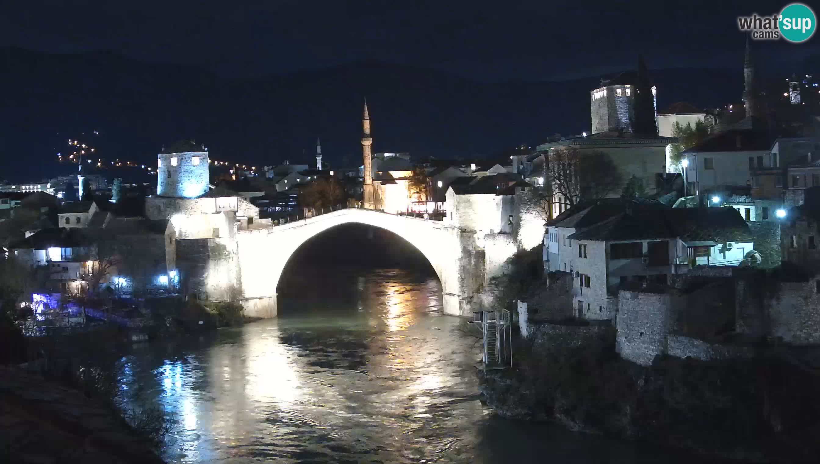 Mostar in diretta – Webcam sul Ponte Vecchio (Stari Most) e fiume Neretva