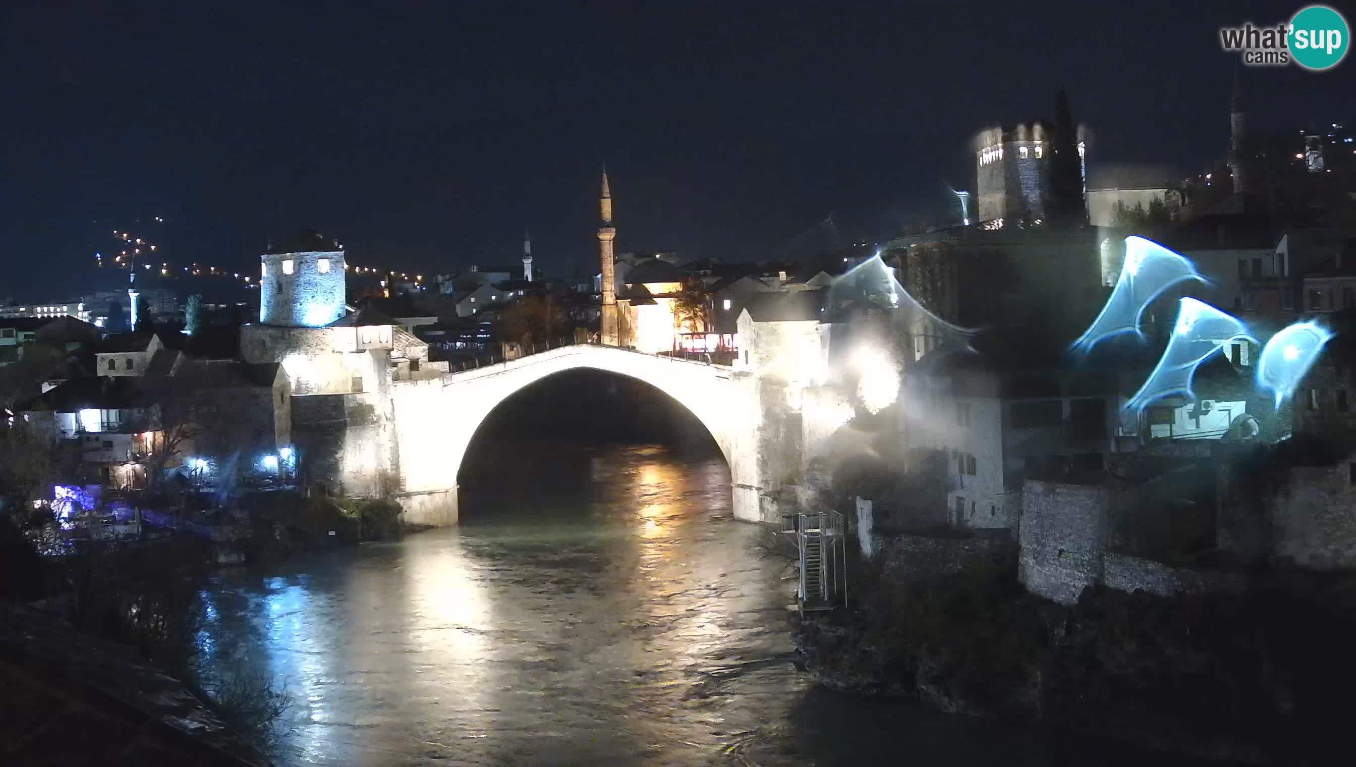 Mostar v živo – Spletna kamera na Starem mostu in reki Neretvi