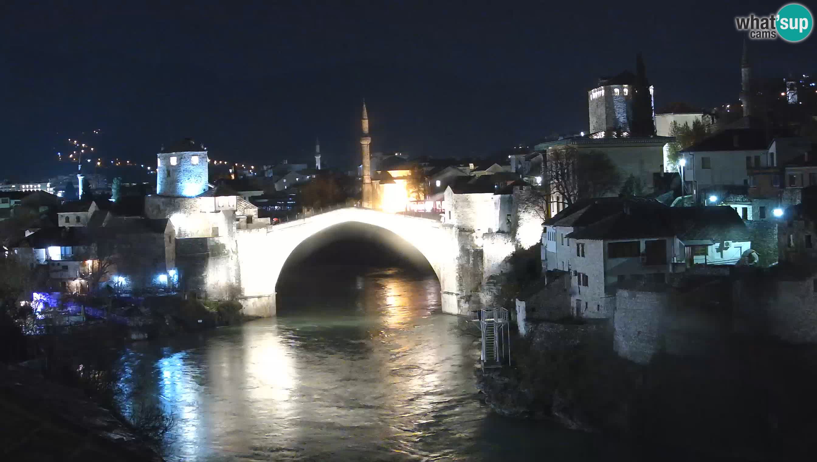 Mostar in diretta – Webcam sul Ponte Vecchio (Stari Most) e fiume Neretva