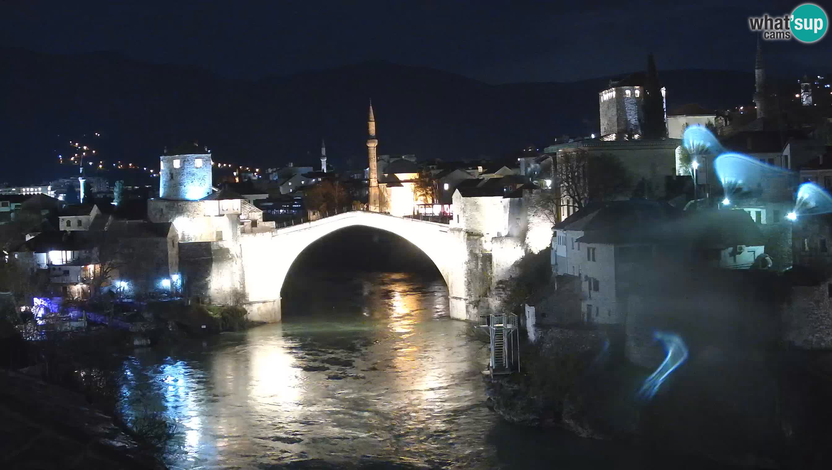 Mostar v živo – Spletna kamera na Starem mostu in reki Neretvi