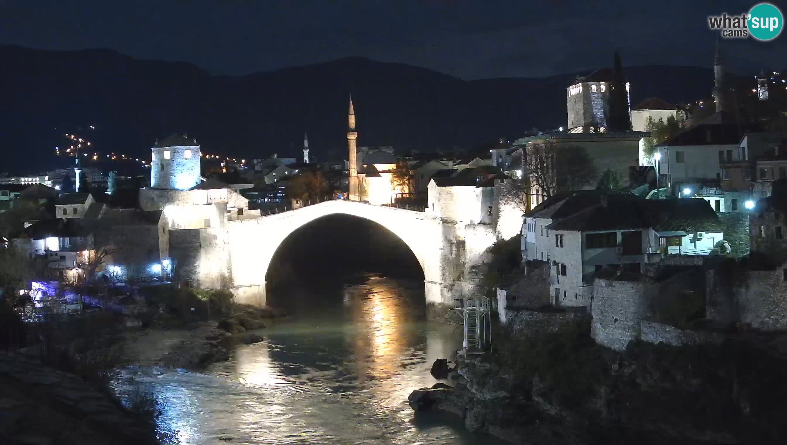 Mostar in diretta – Webcam sul Ponte Vecchio (Stari Most) e fiume Neretva