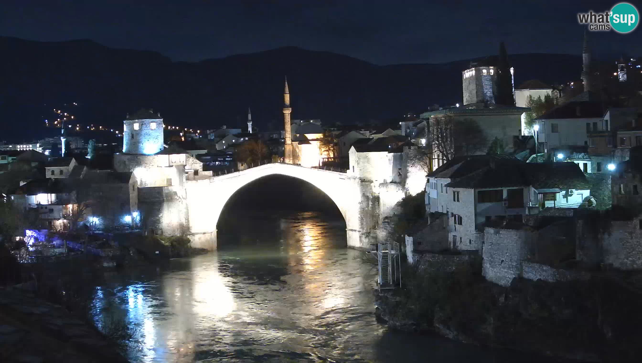 Mostar webcam – LIVE Old Bridge and Neretva river
