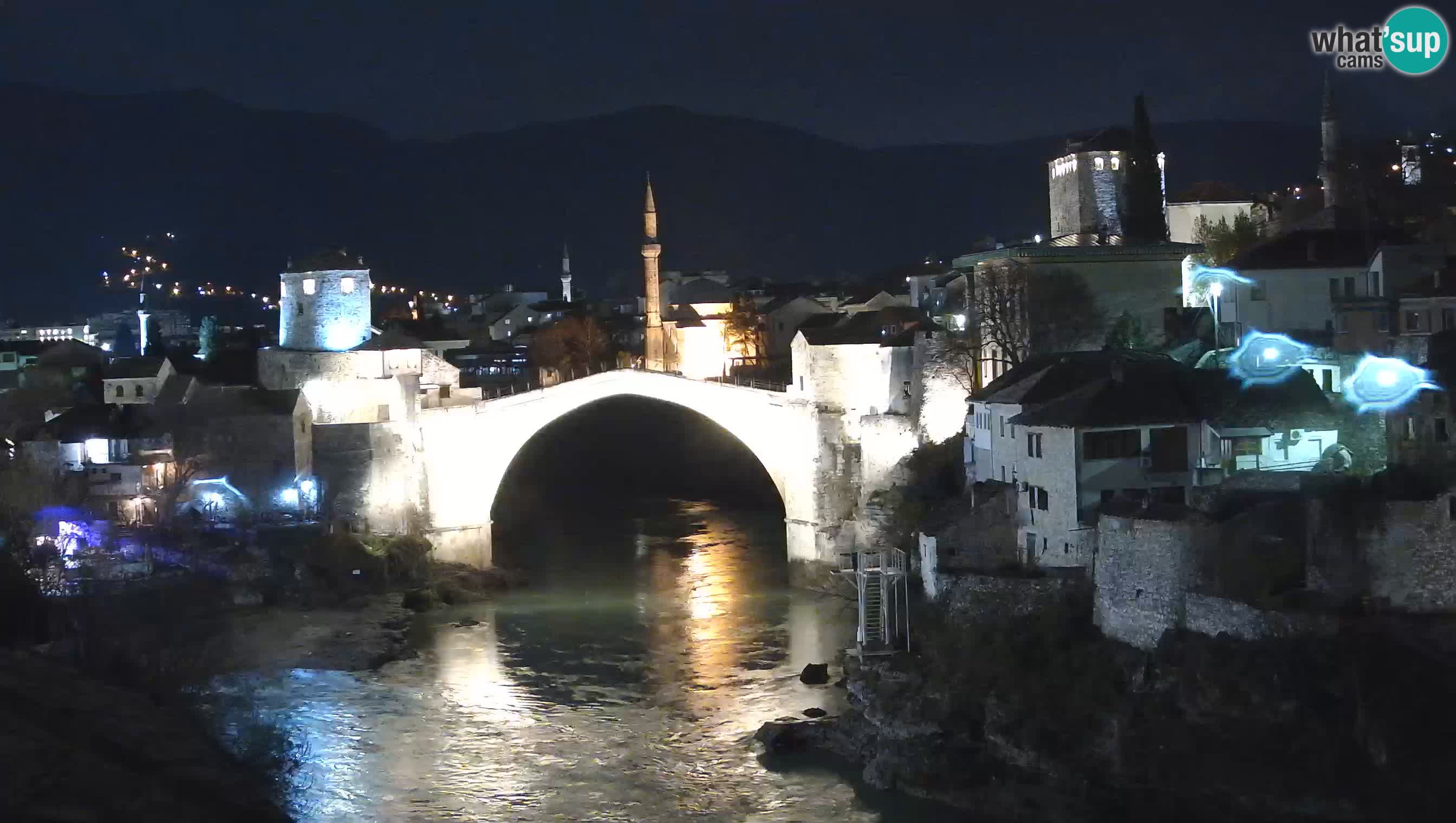 Live Webcam of Mostar – Stari Most (Old Bridge) and Neretva River