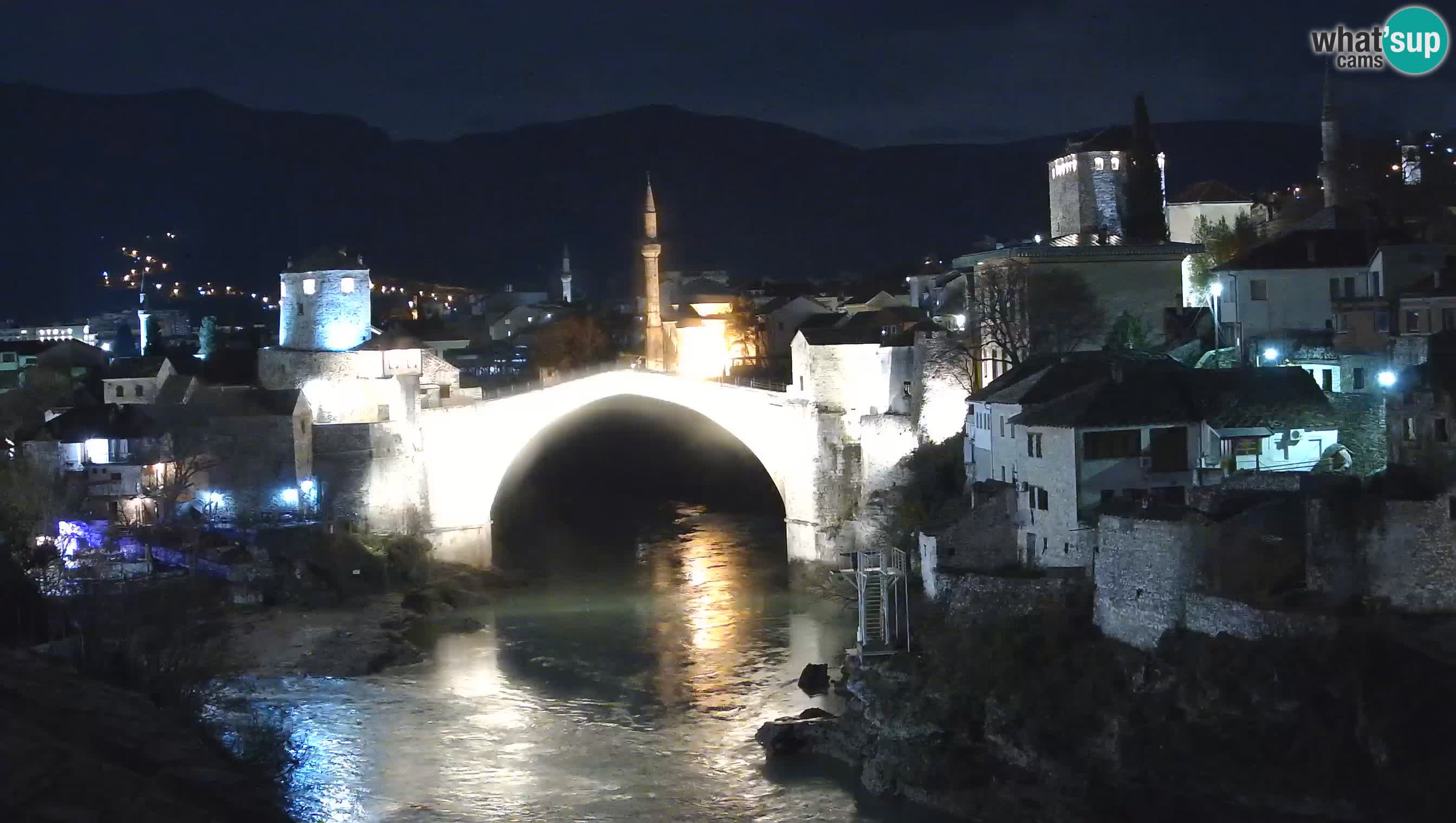 Webcam Mostar – Il Ponte Vecchio sul fiume Neretva