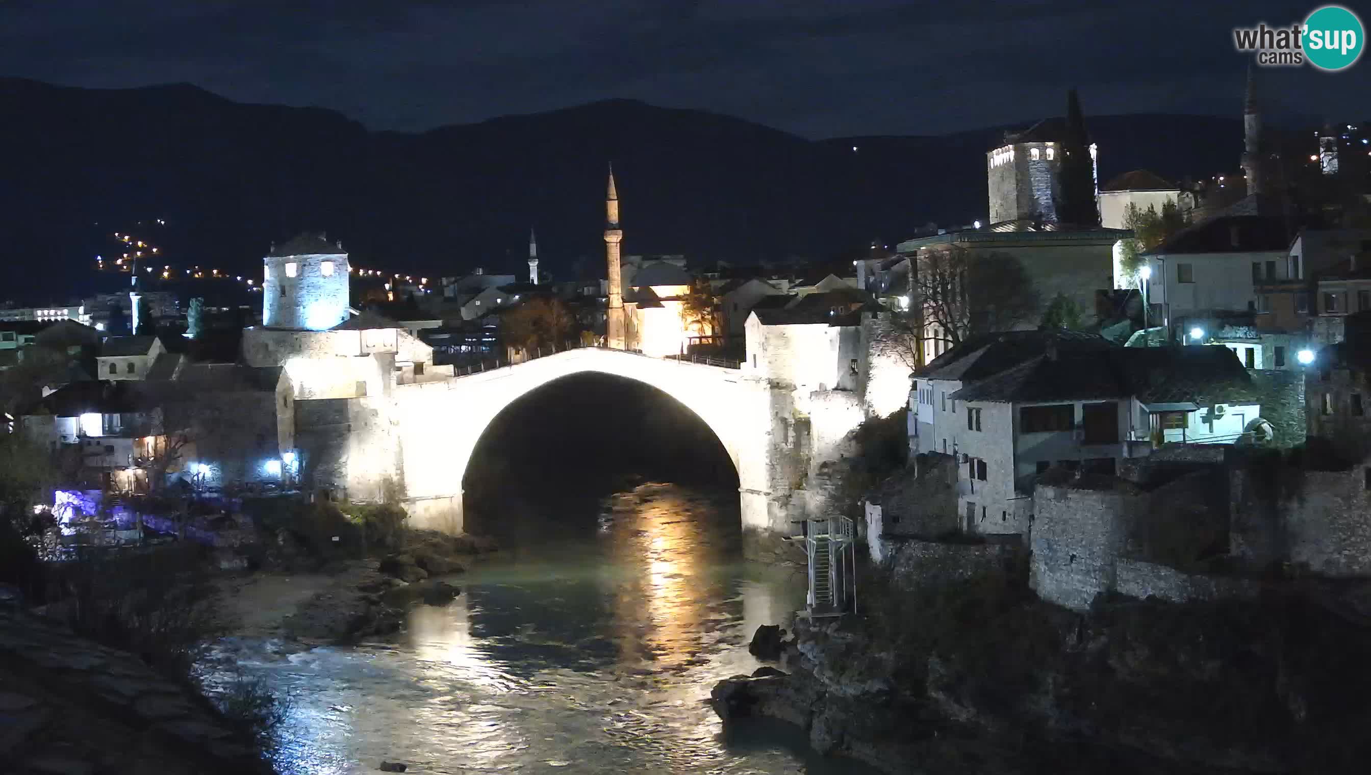 Webcam Mostar – Il Ponte Vecchio sul fiume Neretva