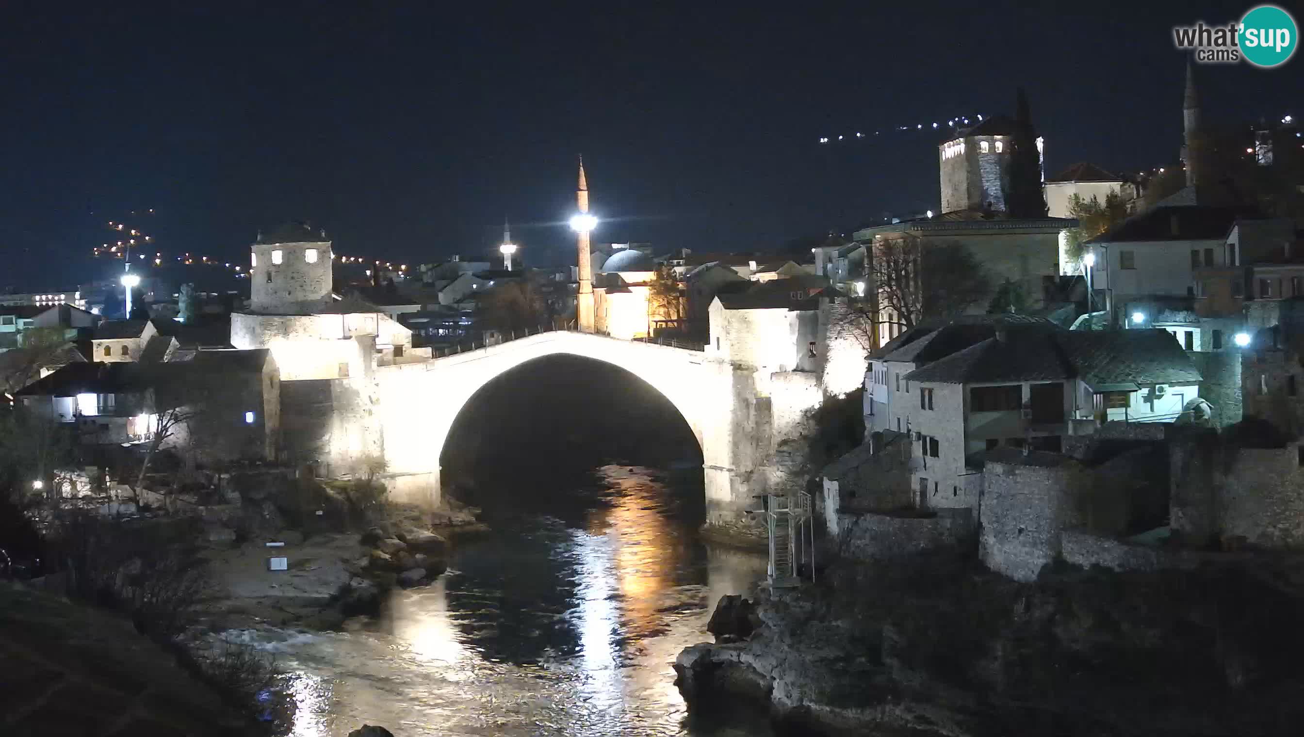 Mostar in diretta – Webcam sul Ponte Vecchio (Stari Most) e fiume Neretva