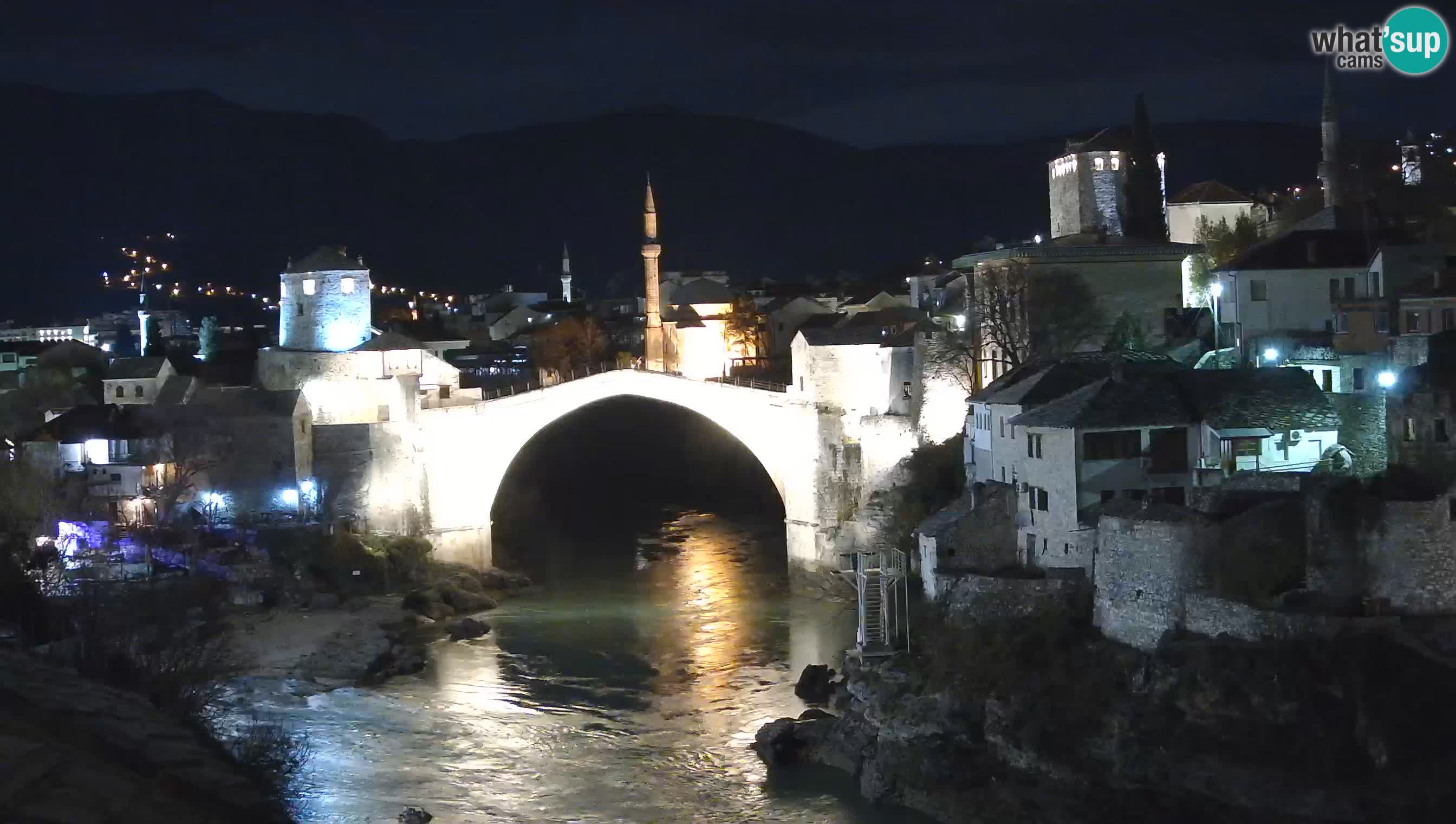 Spletna kamera Mostar – Stari Most in reka Neretva