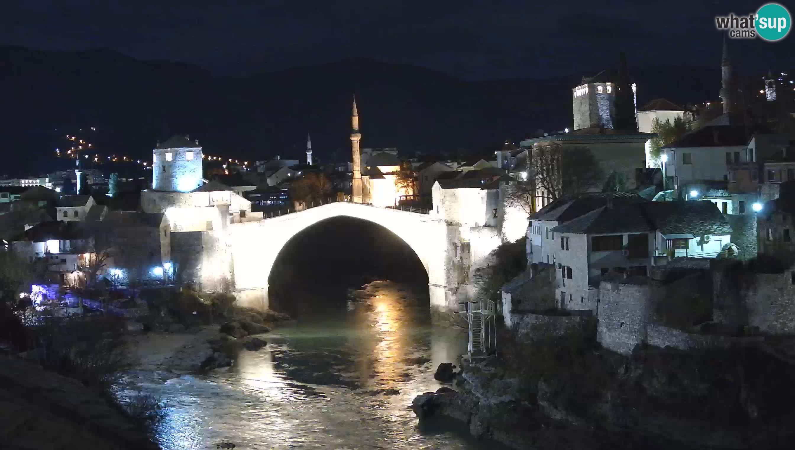 Mostar webcam – LIVE Old Bridge and Neretva river