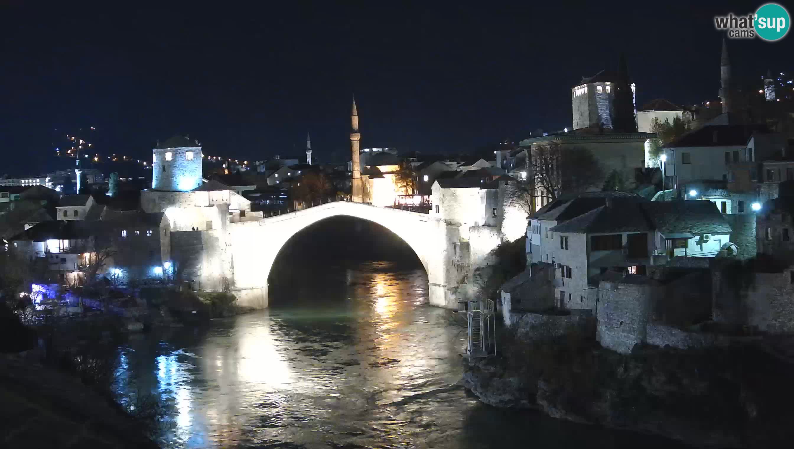 Live Webcam of Mostar – Stari Most (Old Bridge) and Neretva River