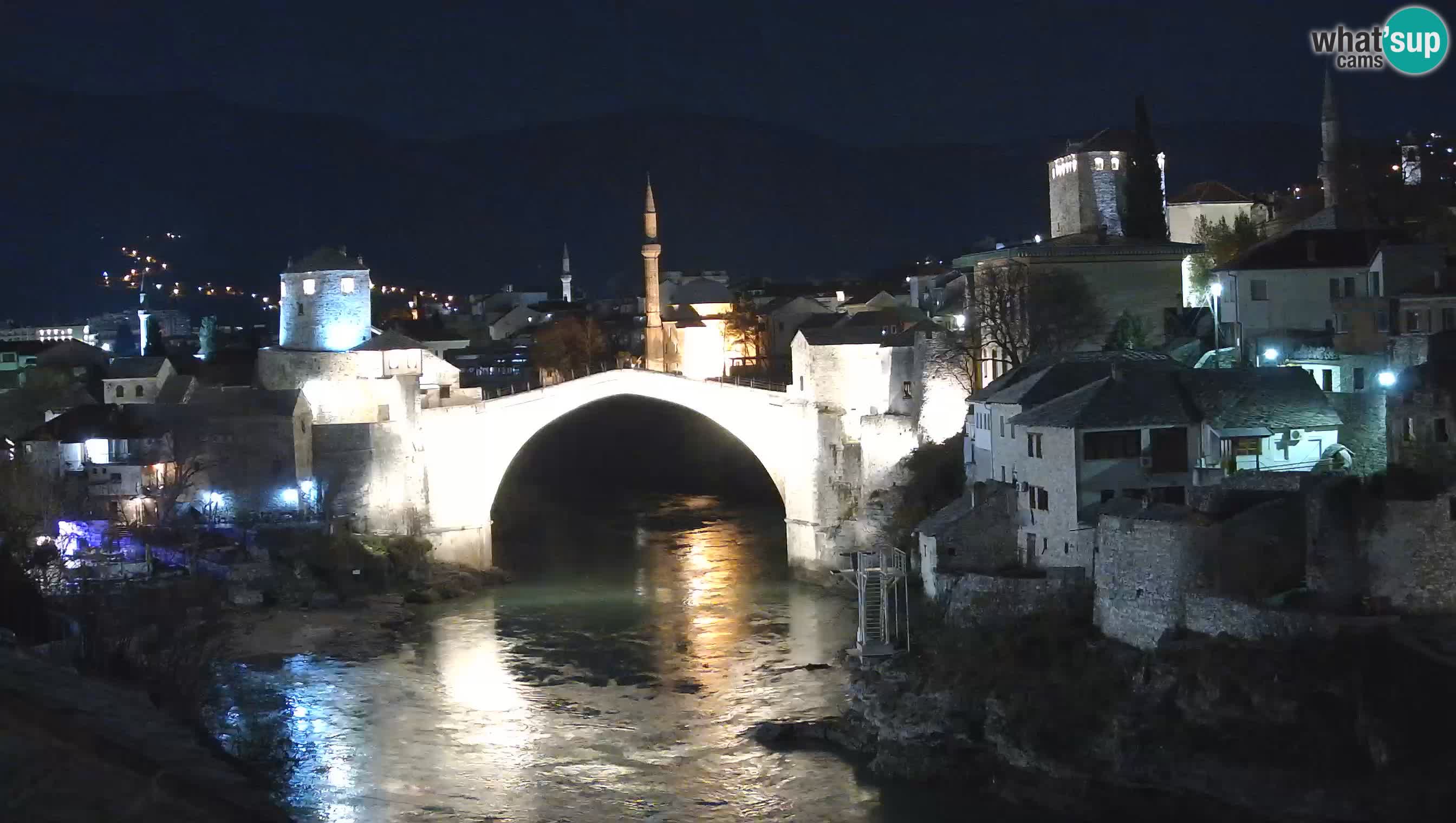 Live Webcam of Mostar – Stari Most (Old Bridge) and Neretva River