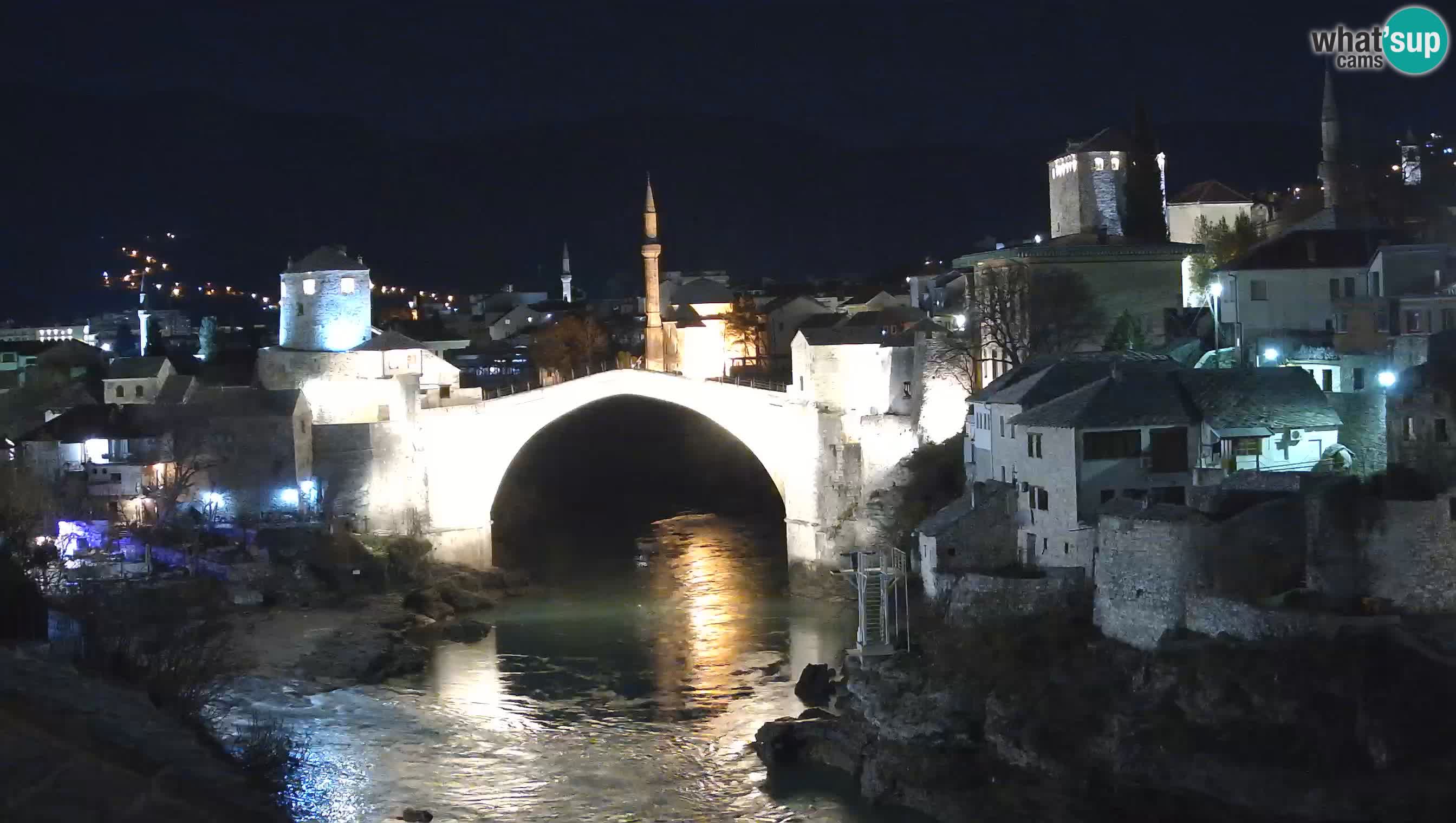Mostar in diretta – Webcam sul Ponte Vecchio (Stari Most) e fiume Neretva