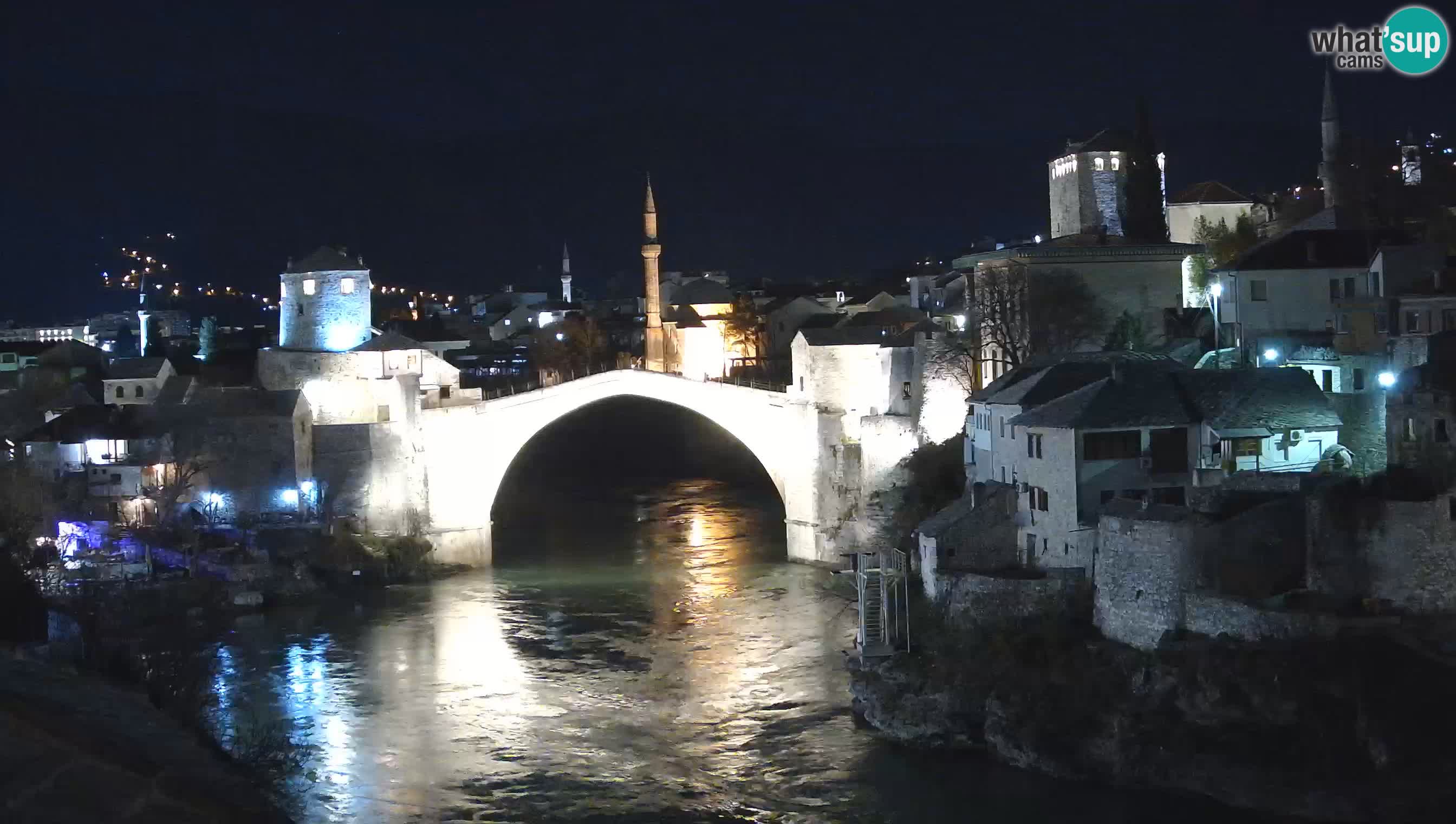 Live Webcam of Mostar – Stari Most (Old Bridge) and Neretva River