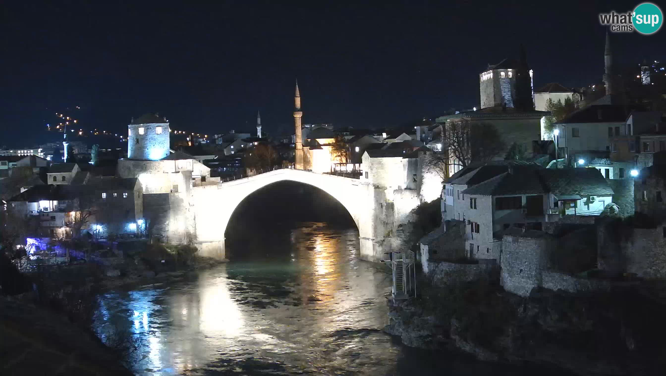 Mostar in diretta – Webcam sul Ponte Vecchio (Stari Most) e fiume Neretva