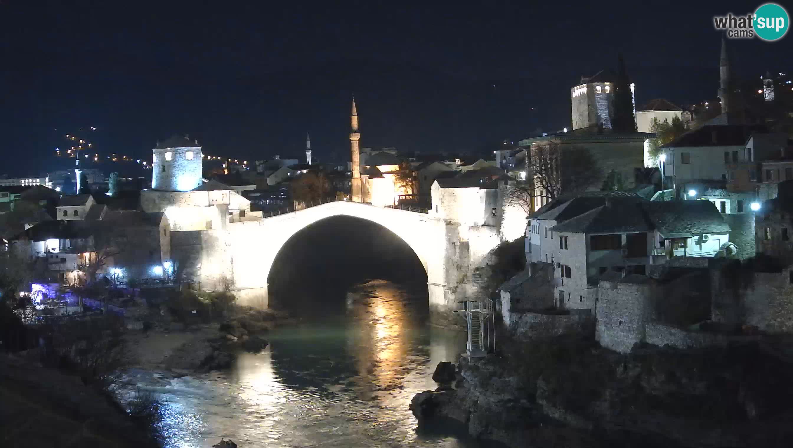 Live Webcam of Mostar – Stari Most (Old Bridge) and Neretva River