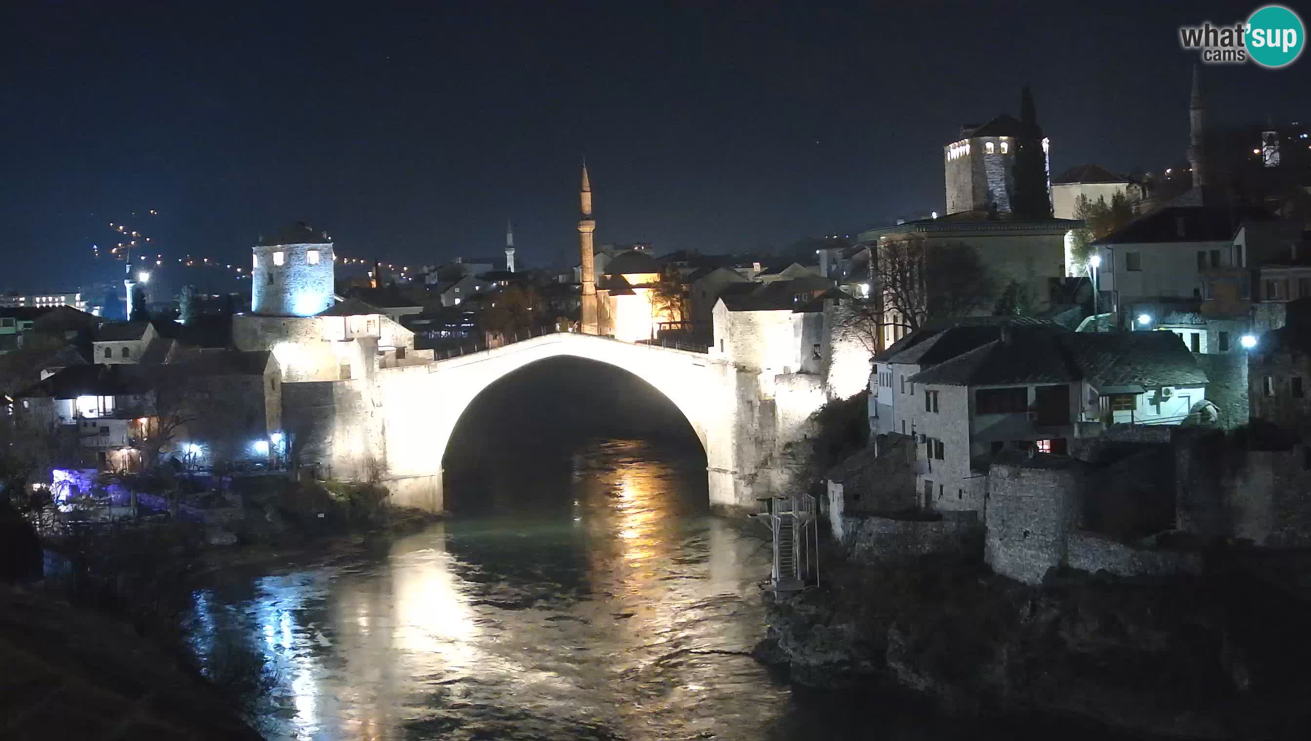 Live Webcam of Mostar – Stari Most (Old Bridge) and Neretva River