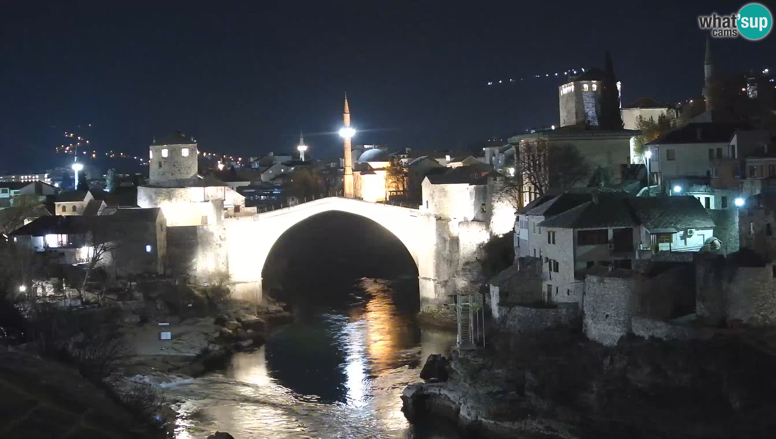 Live Webcam of Mostar – Stari Most (Old Bridge) and Neretva River