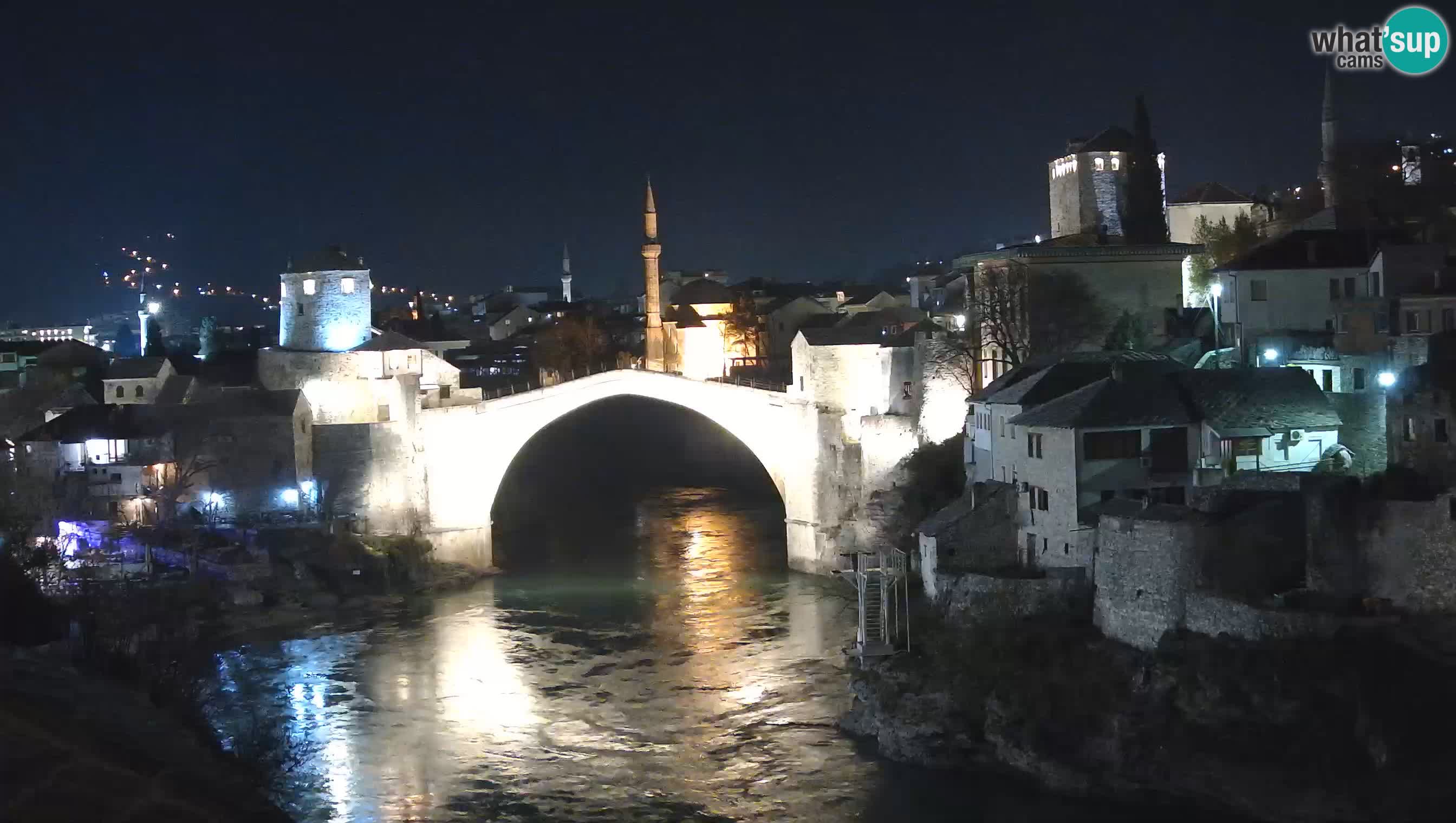 Live Webcam of Mostar – Stari Most (Old Bridge) and Neretva River