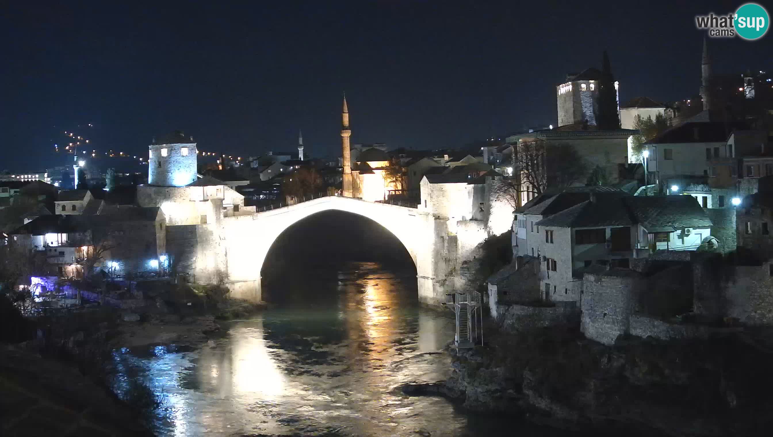 Live Webcam of Mostar – Stari Most (Old Bridge) and Neretva River