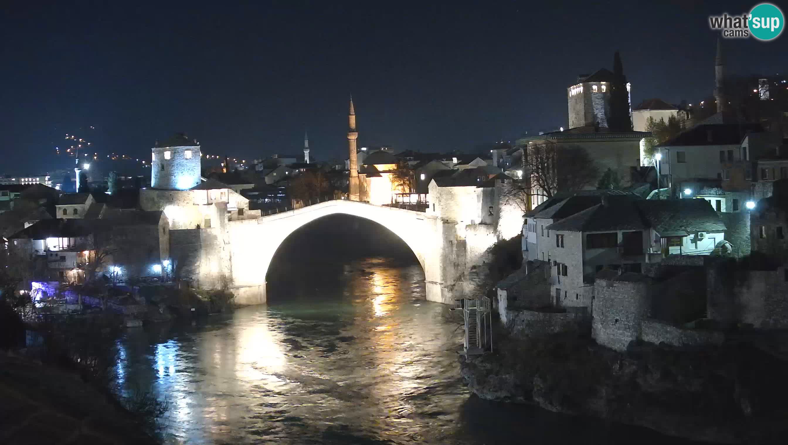 Mostar in diretta – Webcam sul Ponte Vecchio (Stari Most) e fiume Neretva