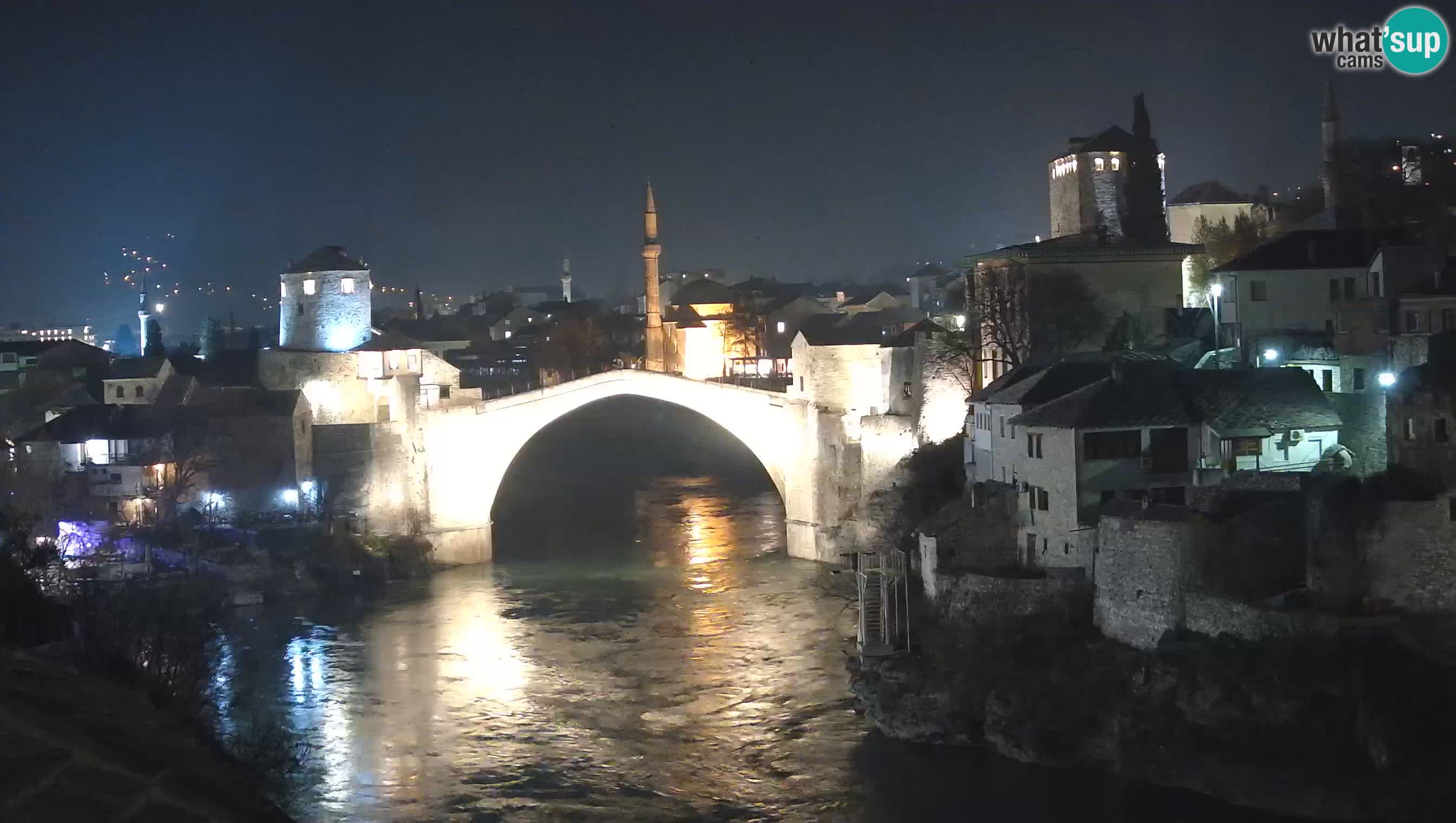 Live Webcam of Mostar – Stari Most (Old Bridge) and Neretva River