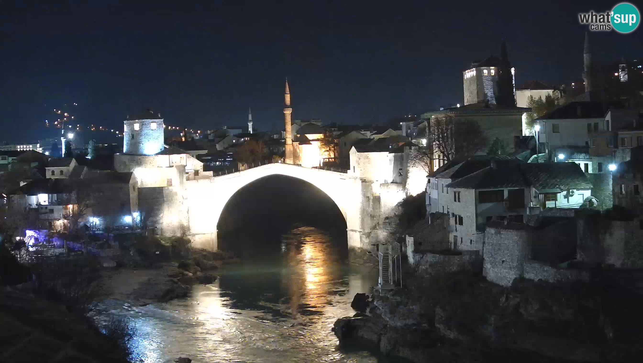 Mostar in diretta – Webcam sul Ponte Vecchio (Stari Most) e fiume Neretva