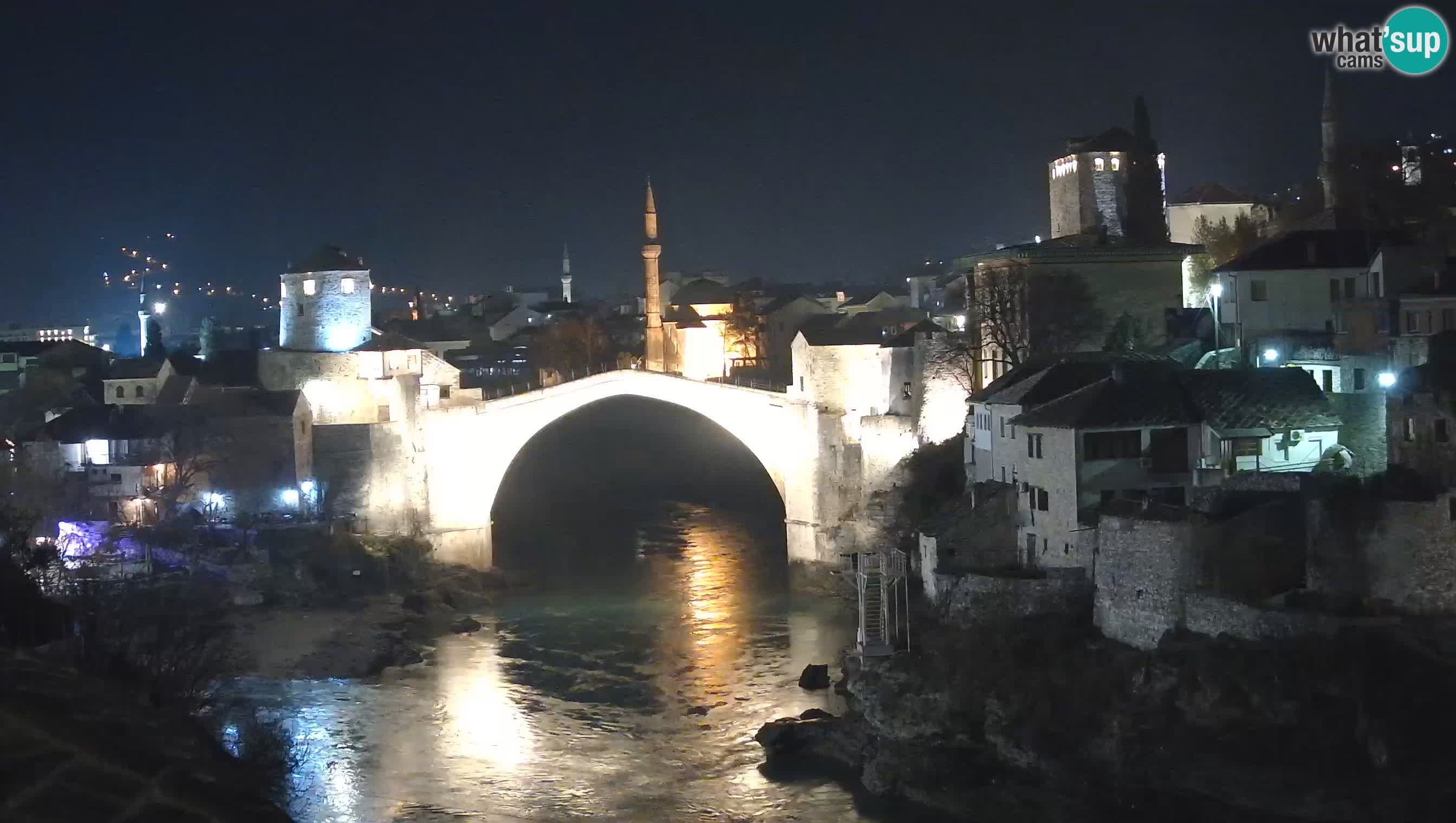 Mostar in diretta – Webcam sul Ponte Vecchio (Stari Most) e fiume Neretva