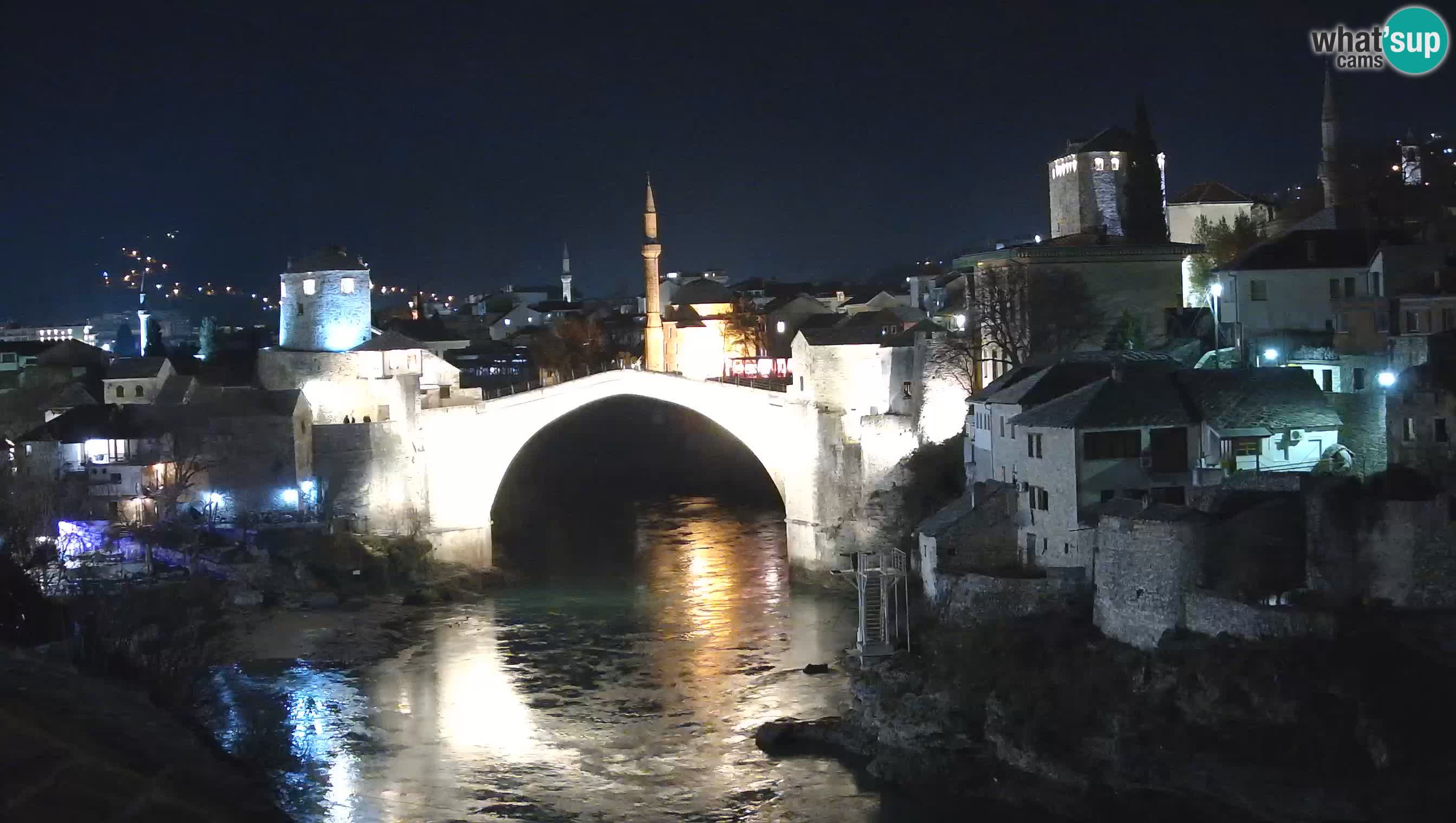 Mostar in diretta – Webcam sul Ponte Vecchio (Stari Most) e fiume Neretva