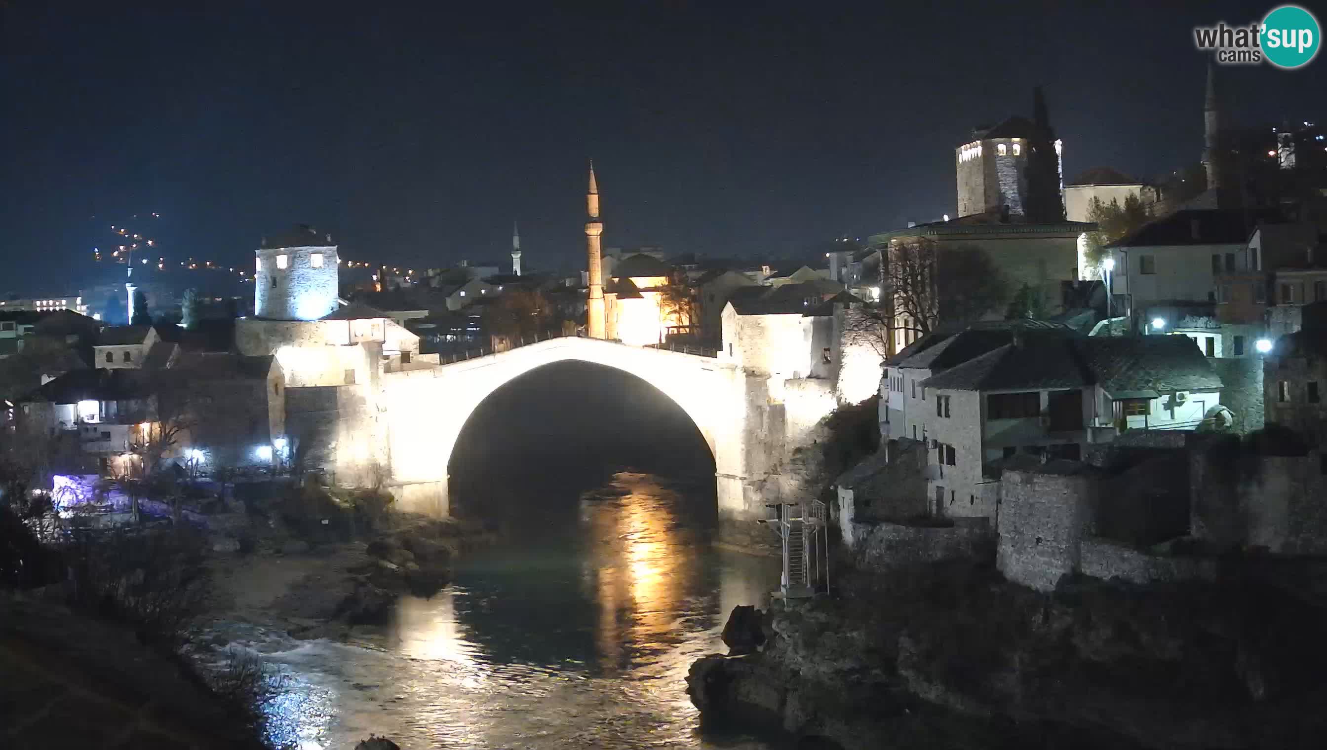 Live Webcam of Mostar – Stari Most (Old Bridge) and Neretva River