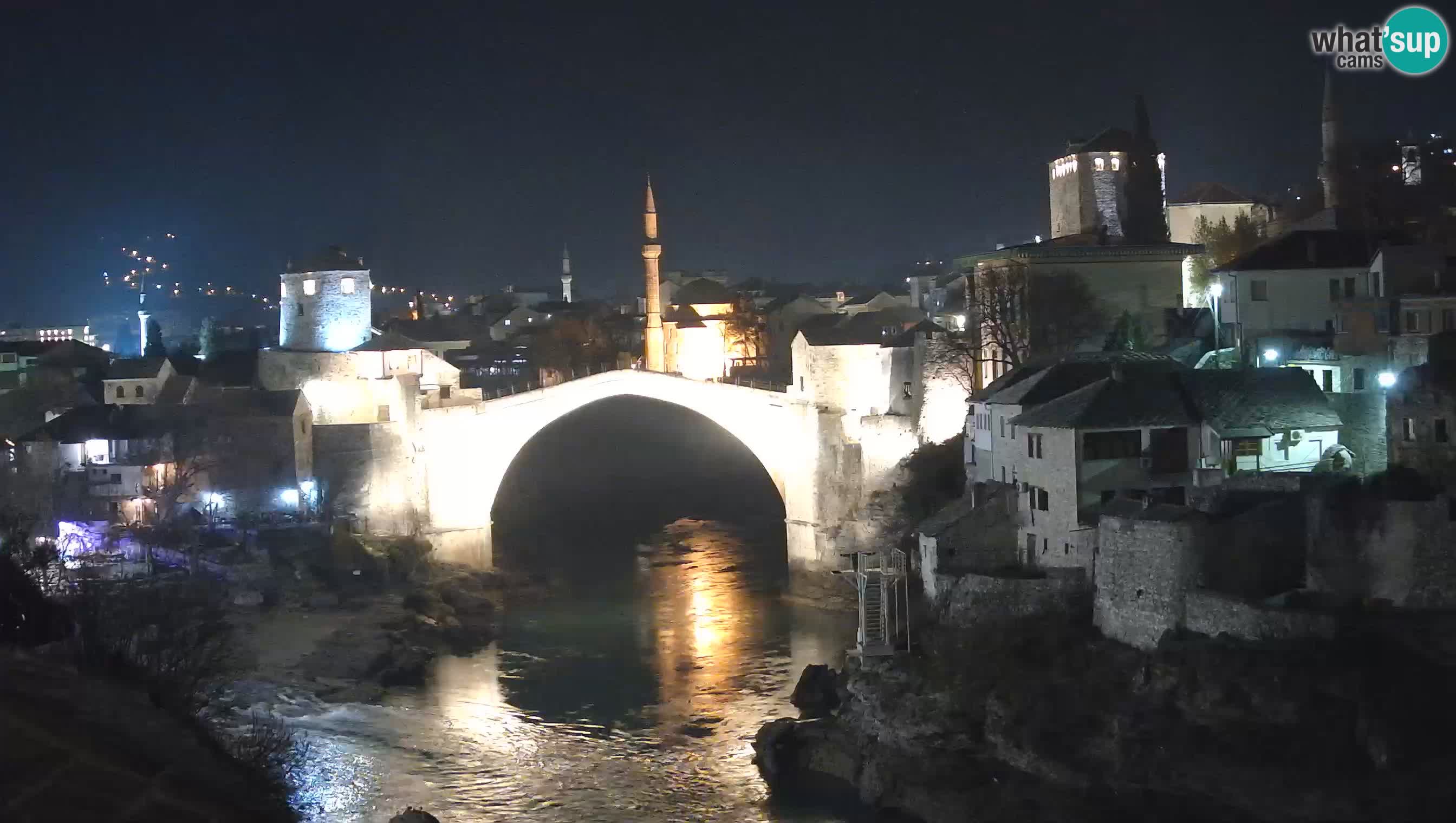Mostar in diretta – Webcam sul Ponte Vecchio (Stari Most) e fiume Neretva