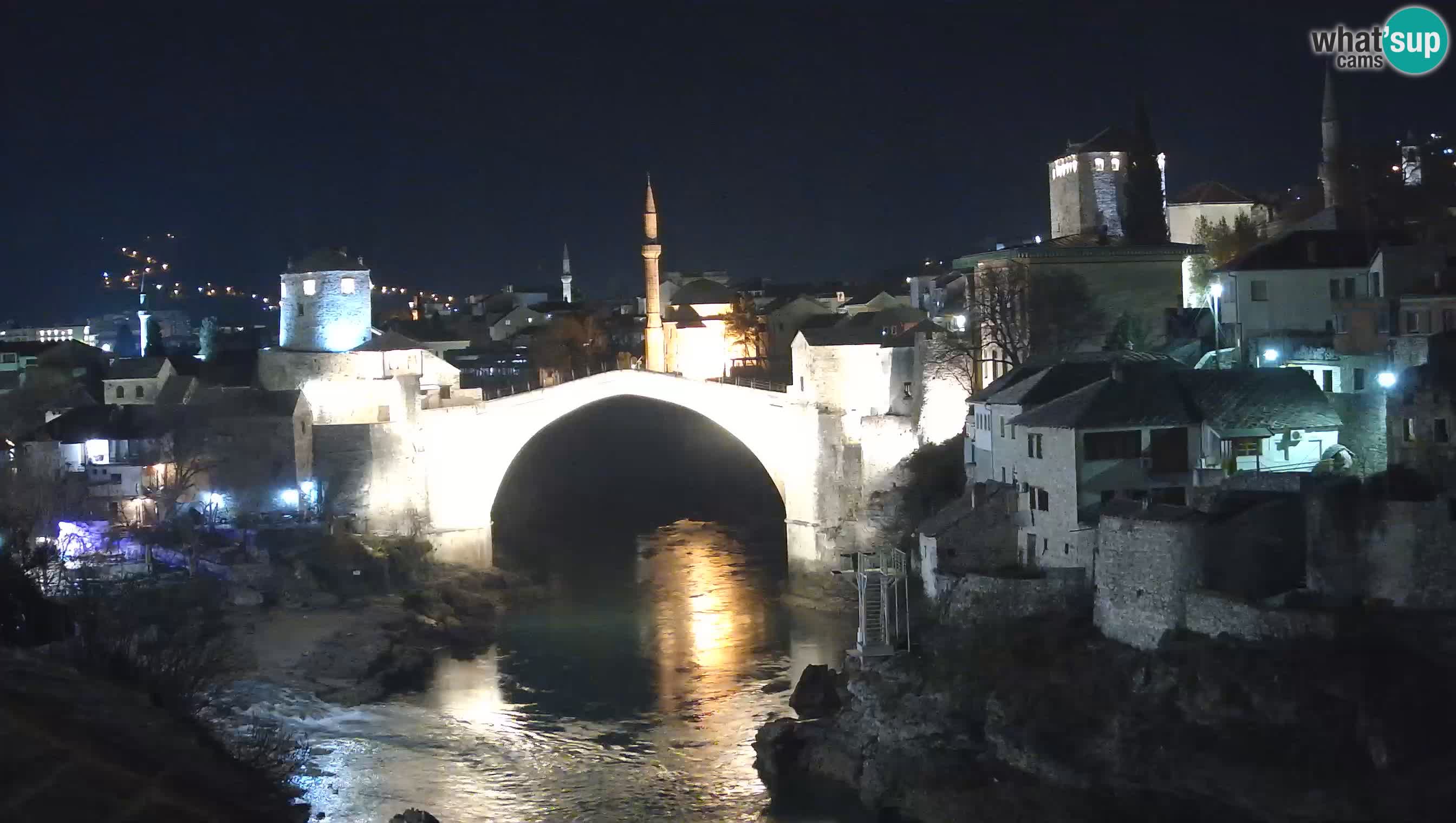 Mostar in diretta – Webcam sul Ponte Vecchio (Stari Most) e fiume Neretva