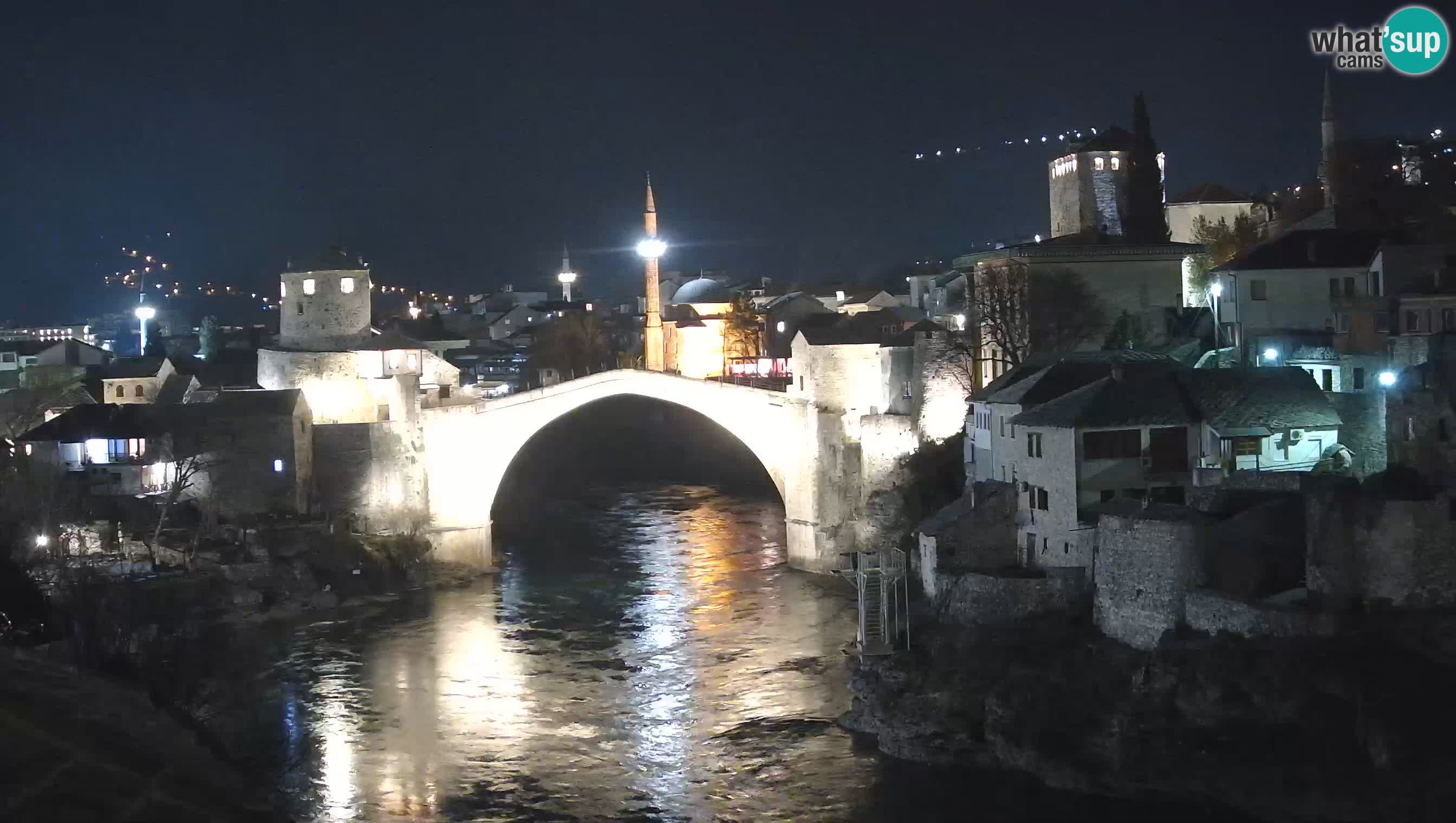 Live Webcam of Mostar – Stari Most (Old Bridge) and Neretva River