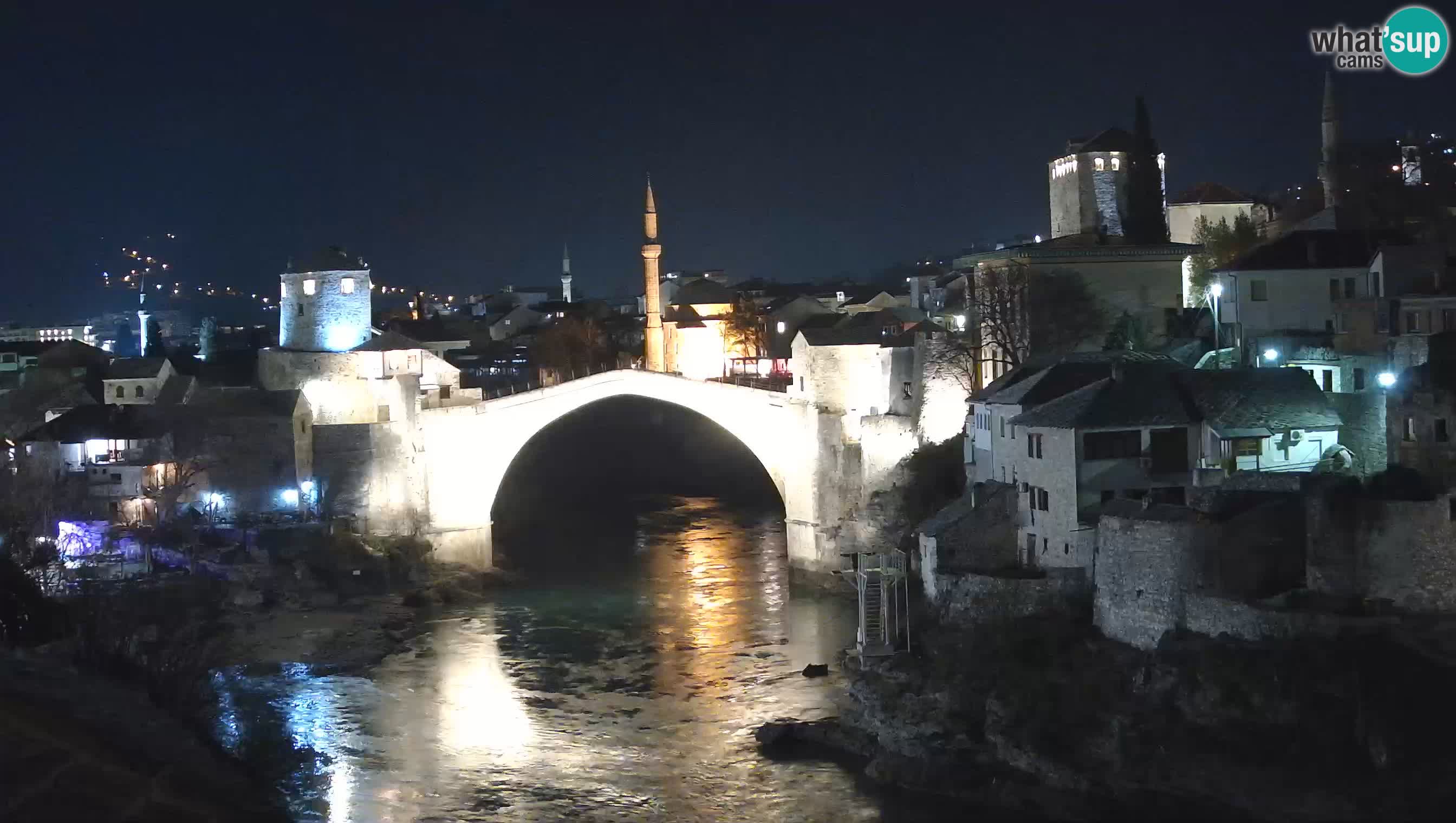 Live Webcam of Mostar – Stari Most (Old Bridge) and Neretva River