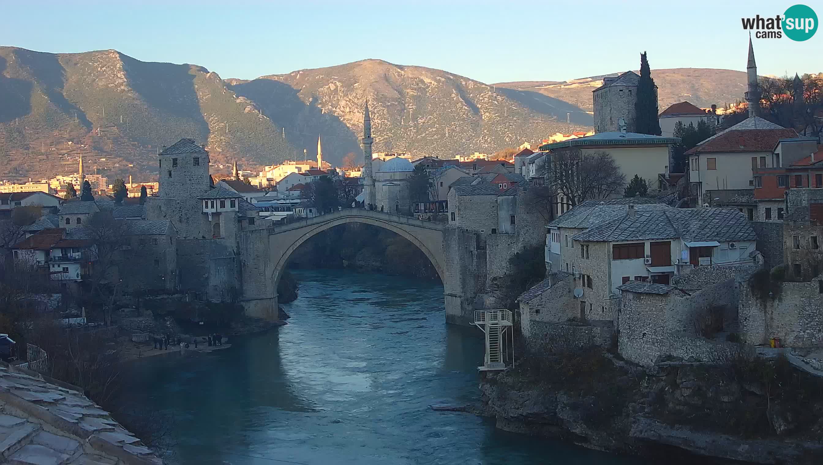 Mostar in diretta – Webcam sul Ponte Vecchio (Stari Most) e fiume Neretva